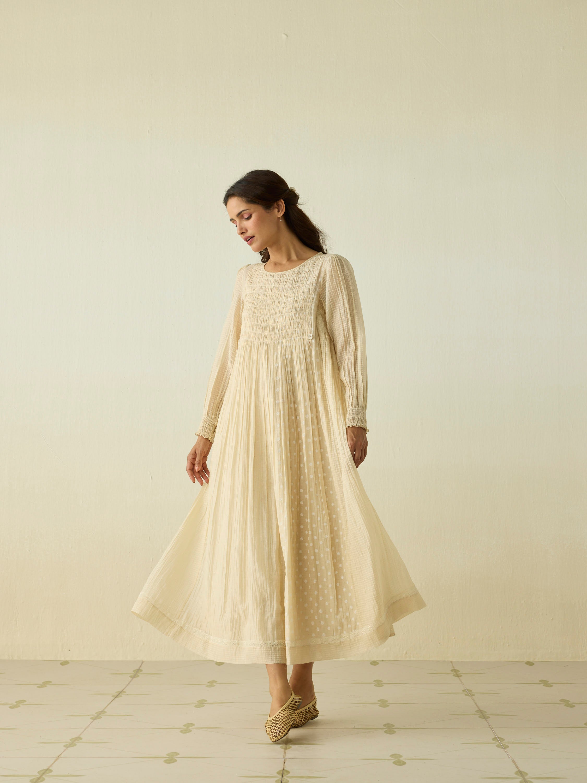 Afterglow Smocked Maxi Dress