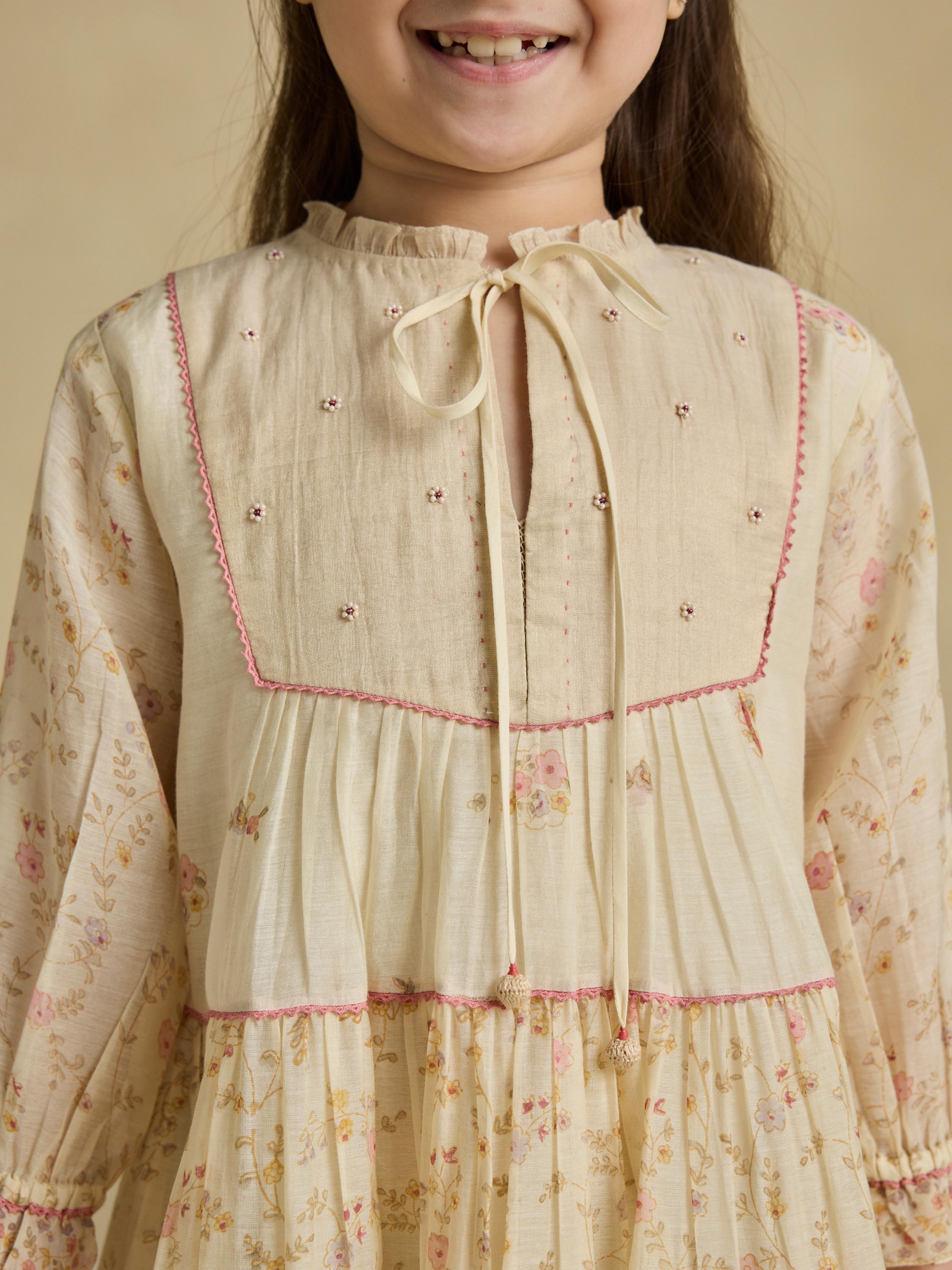 Mini Bloom Tier Dress