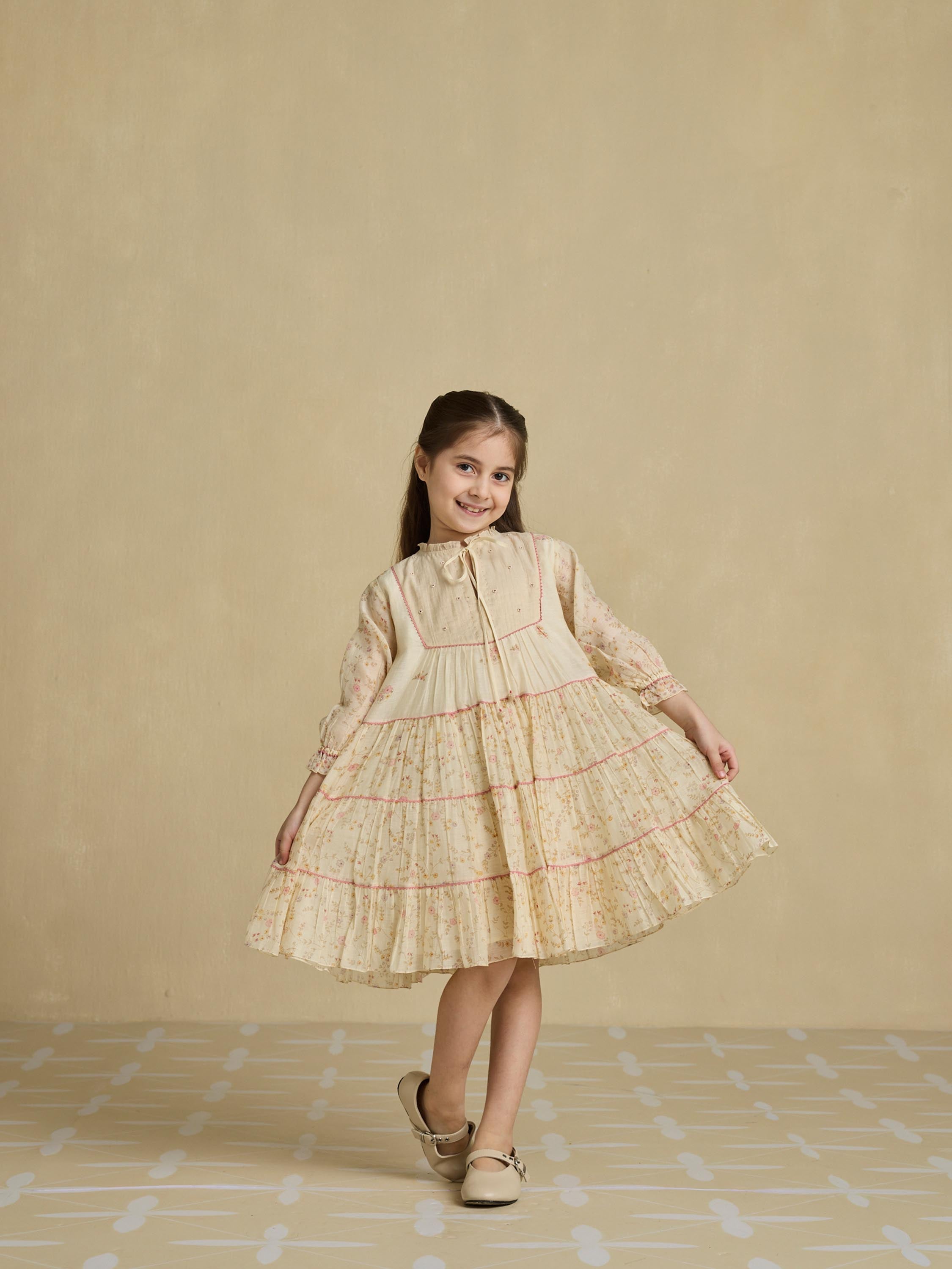 Mini Bloom Tier Dress