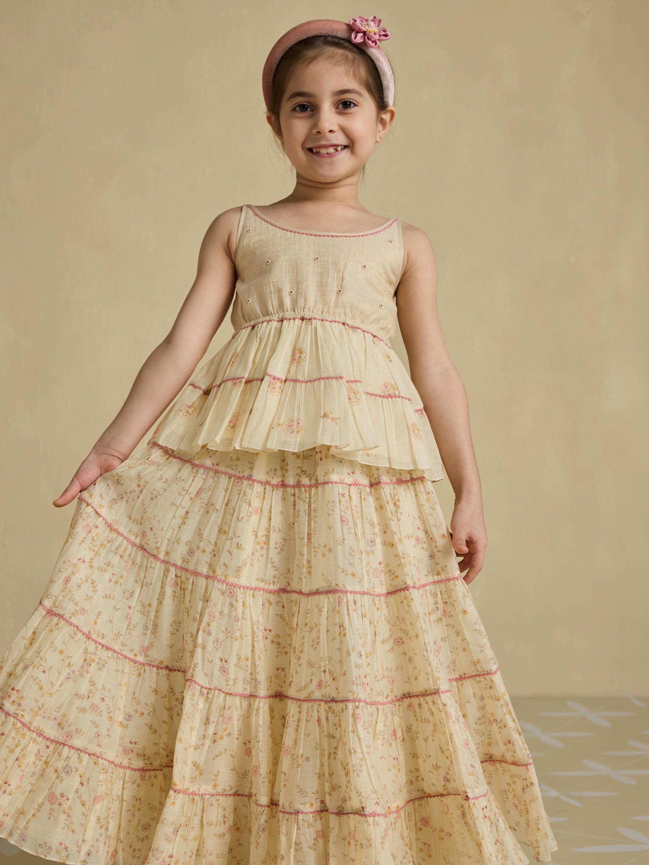 Little Ruffle Tier Skirt