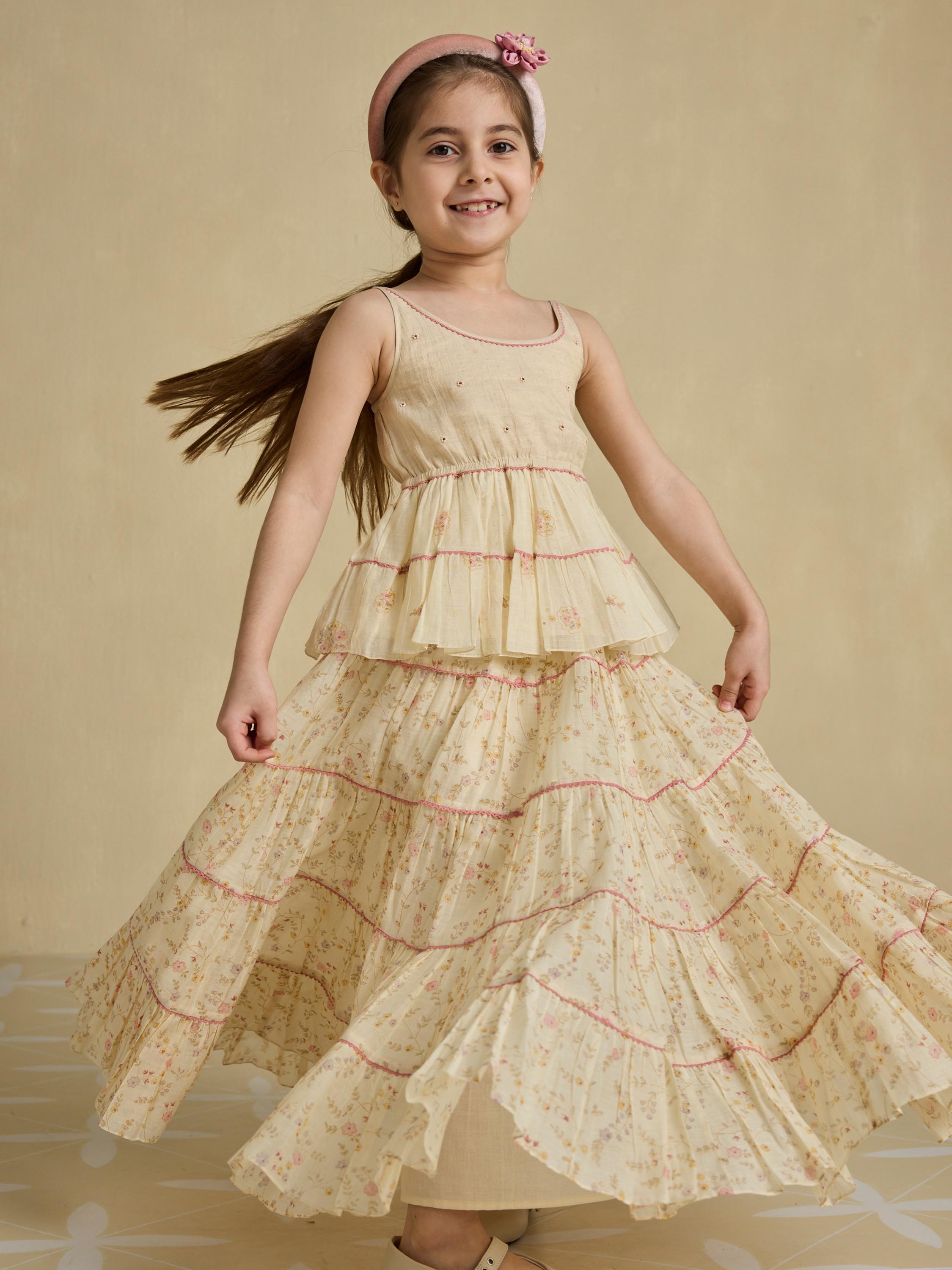 Little Ruffle Tier Skirt