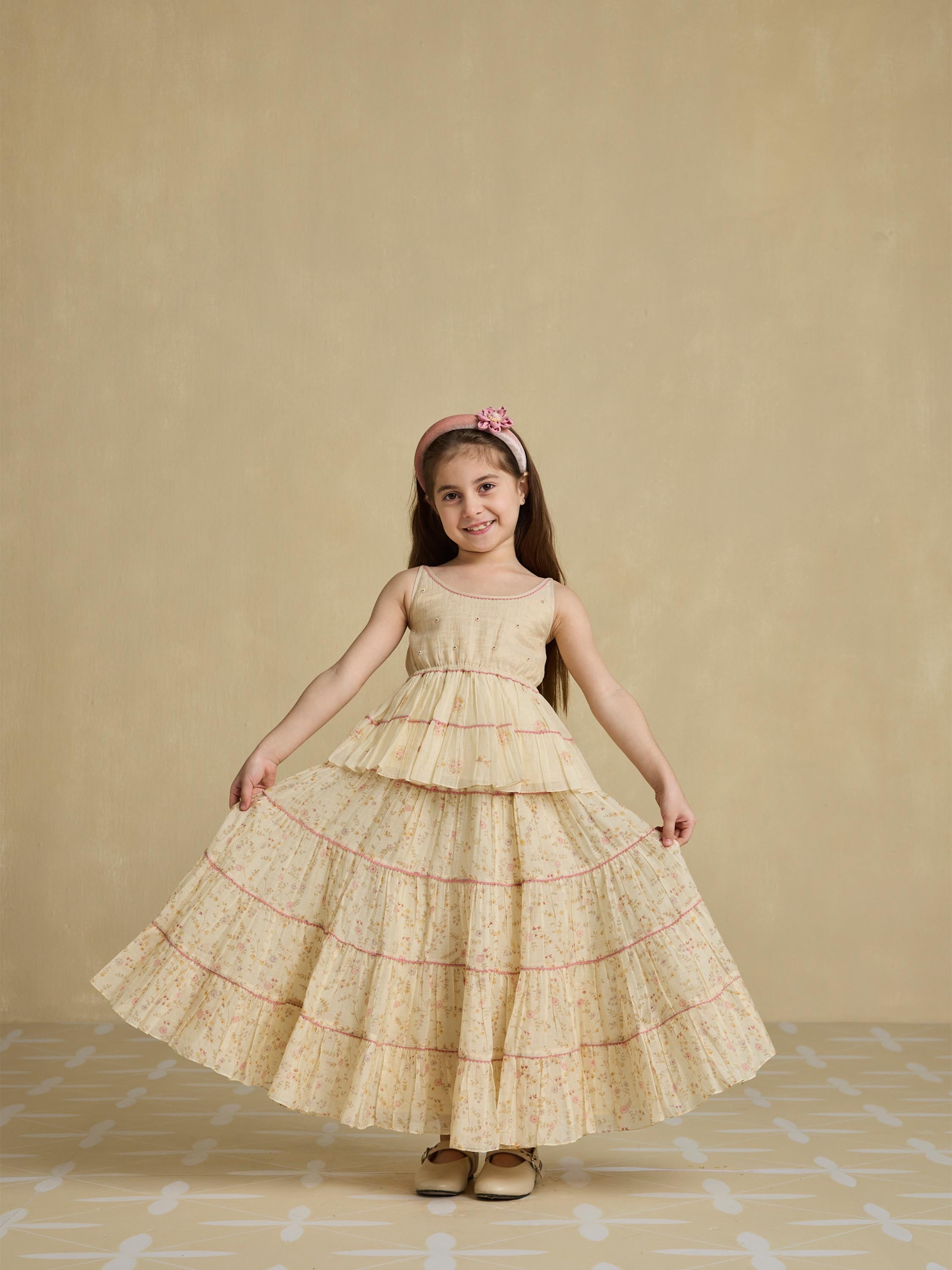 Little Ruffle Tier Skirt