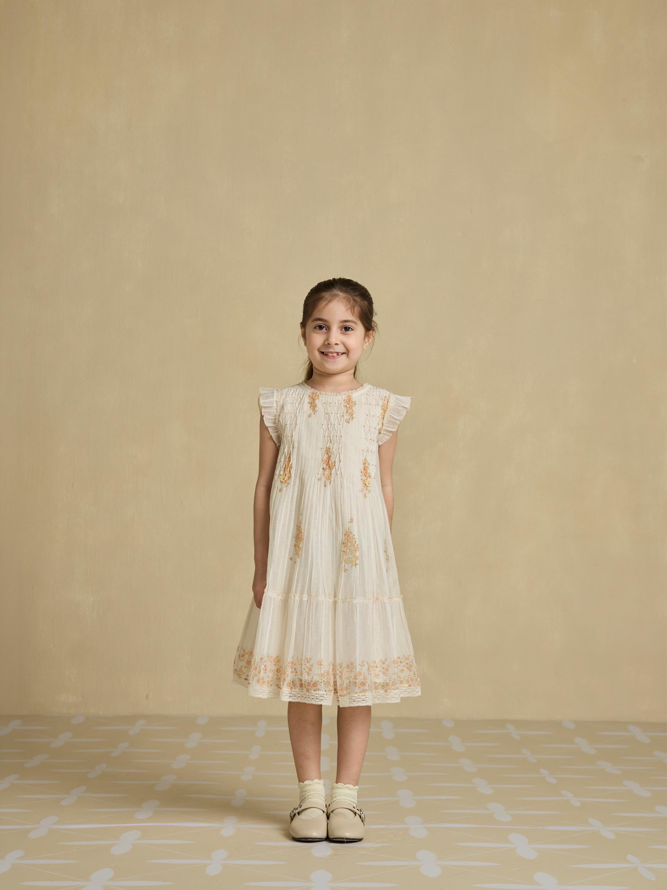 Little Sunflower Flutter Dress