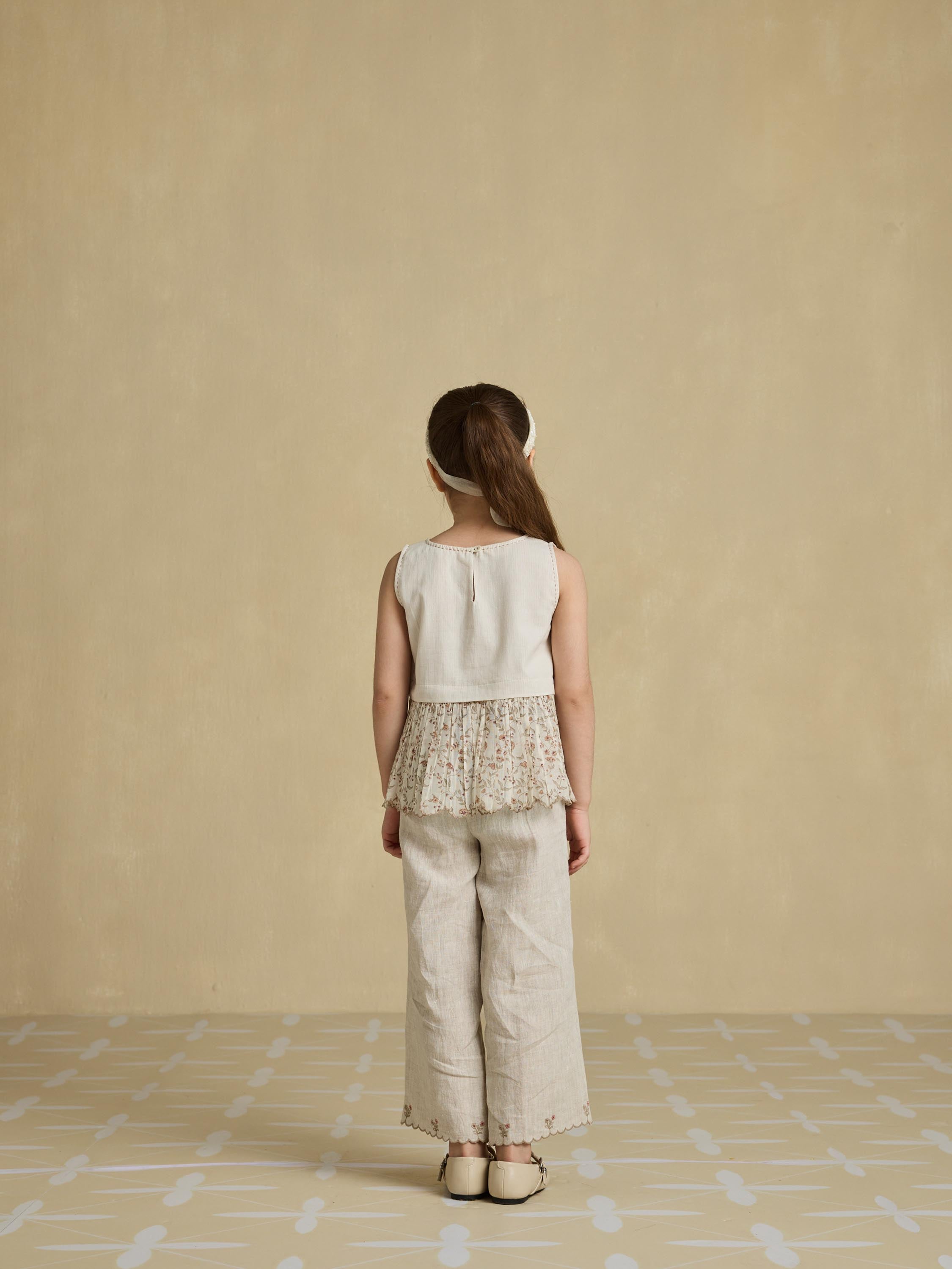 Fondly Little Peplum Top