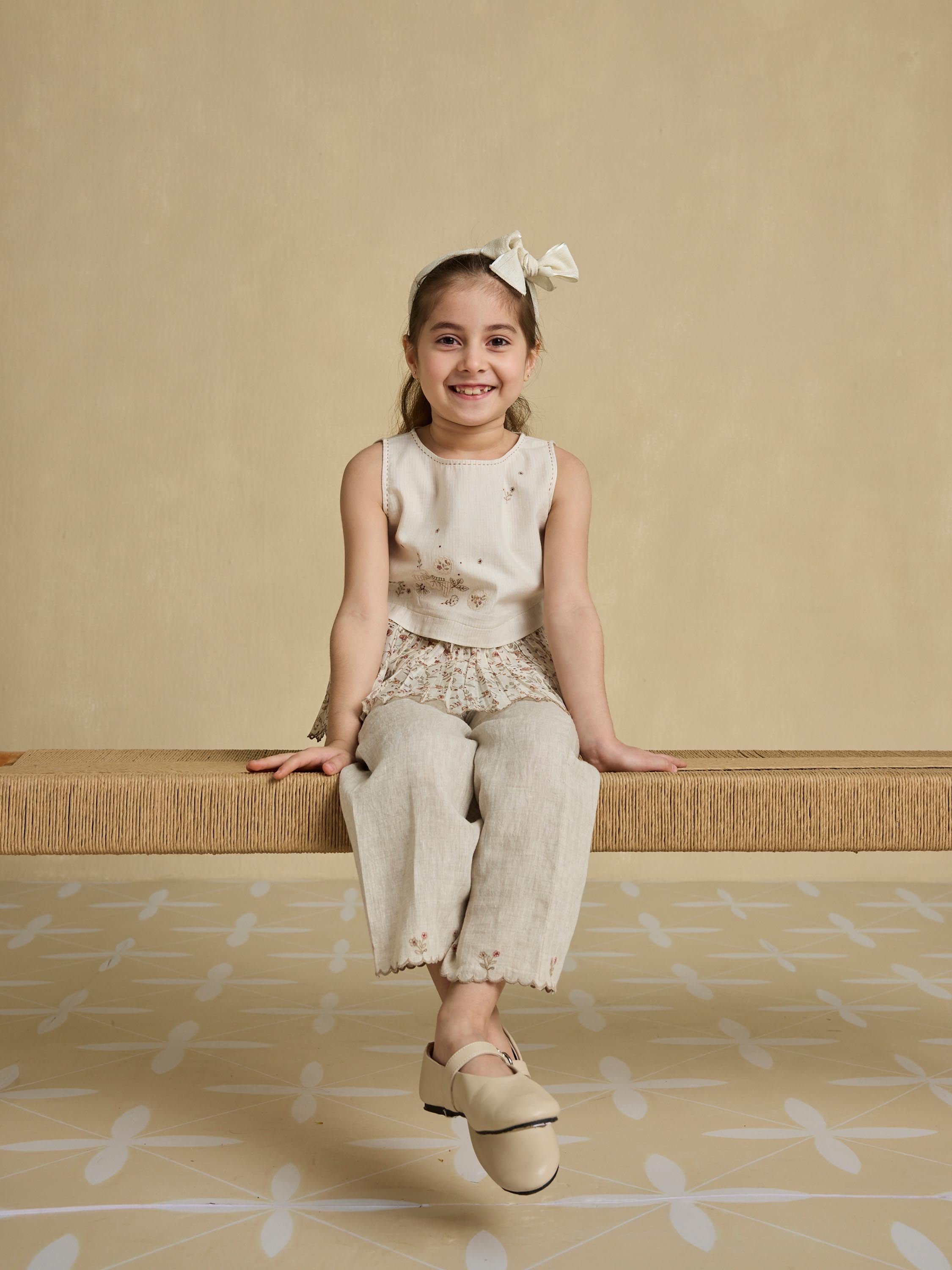 Fondly Little Linen Pants