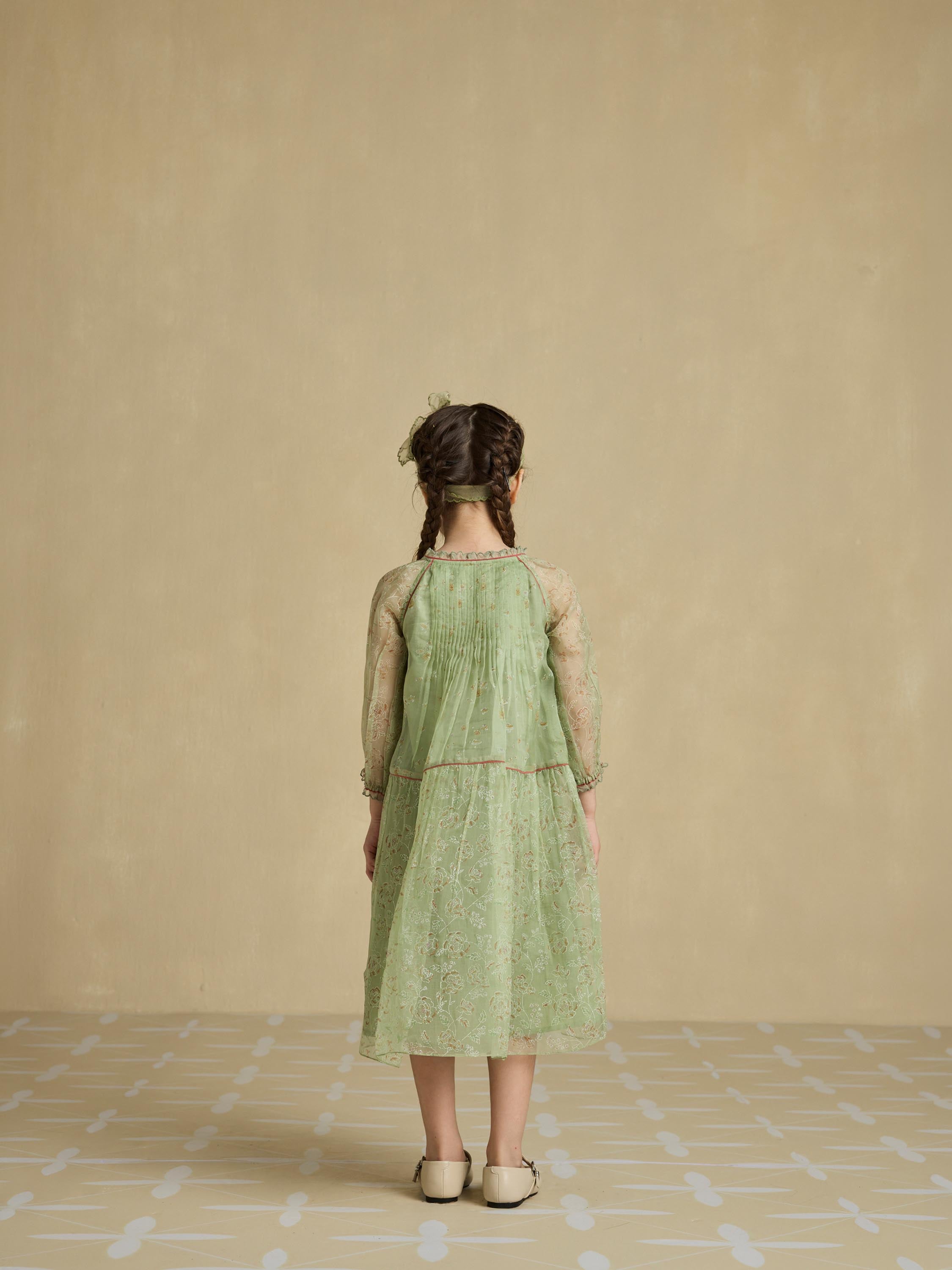 Little Flounce Organza Dress