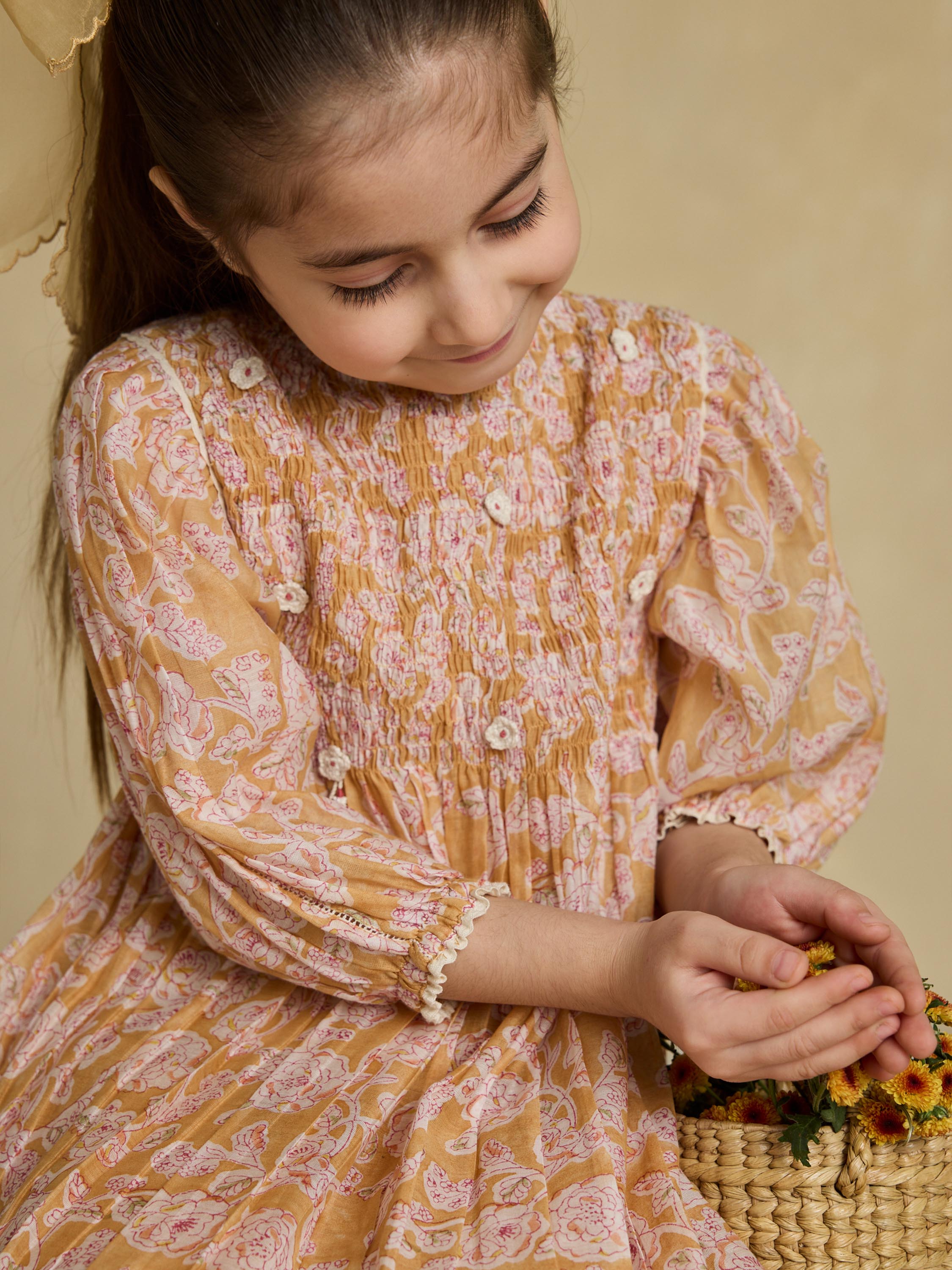 Little Marigold Smock Dress