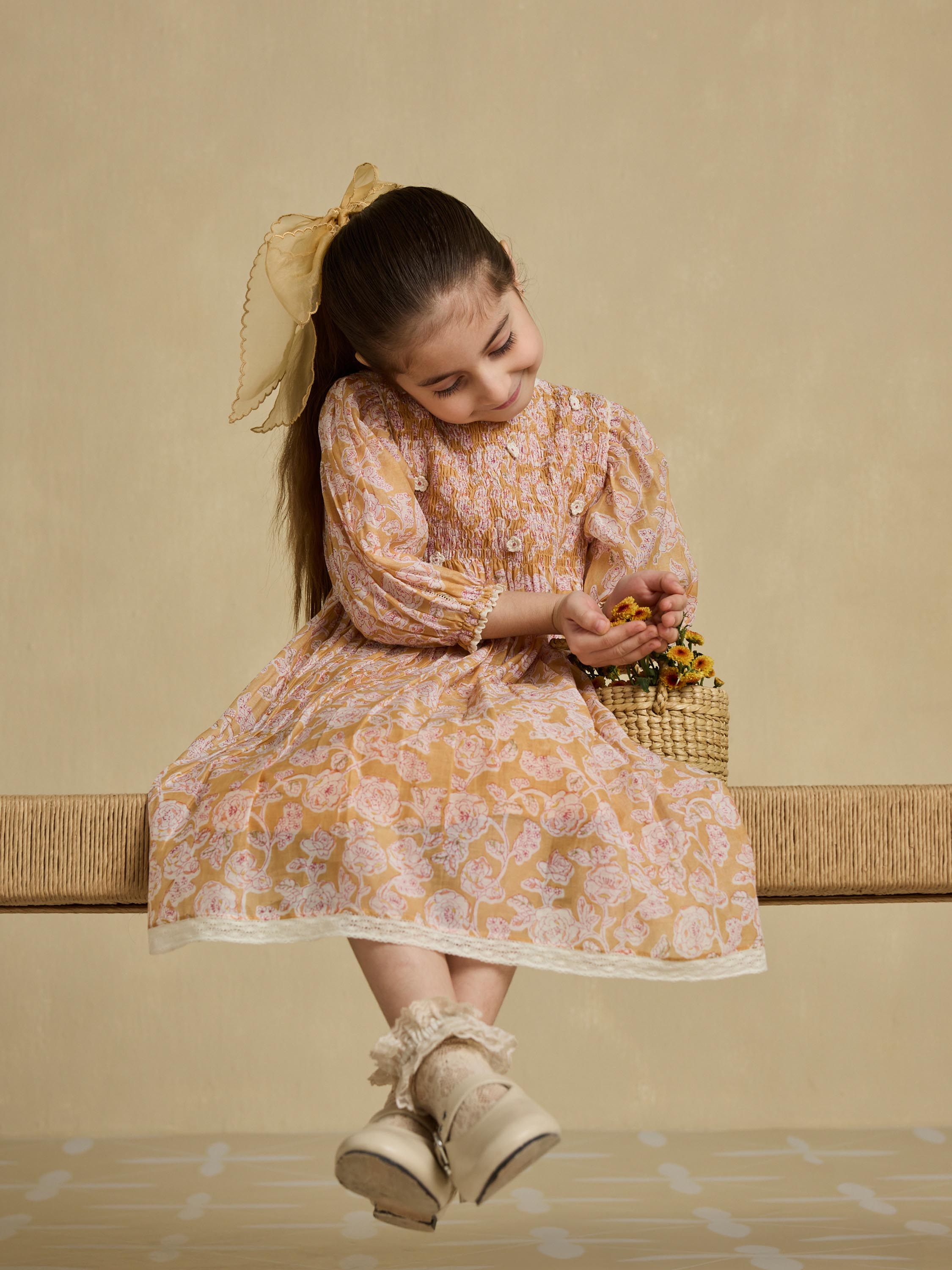 Little Marigold Smock Dress