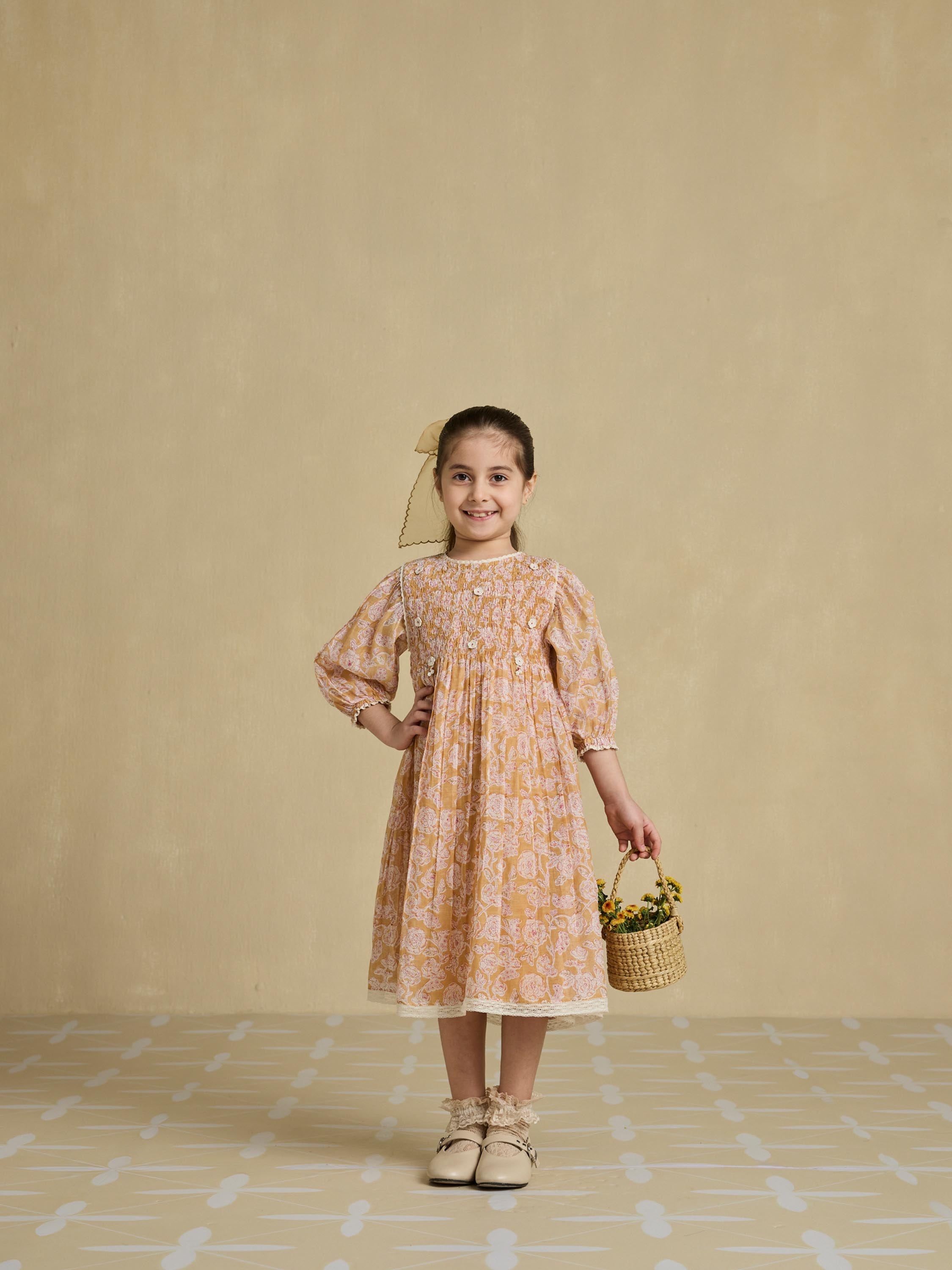 Little Marigold Smock Dress