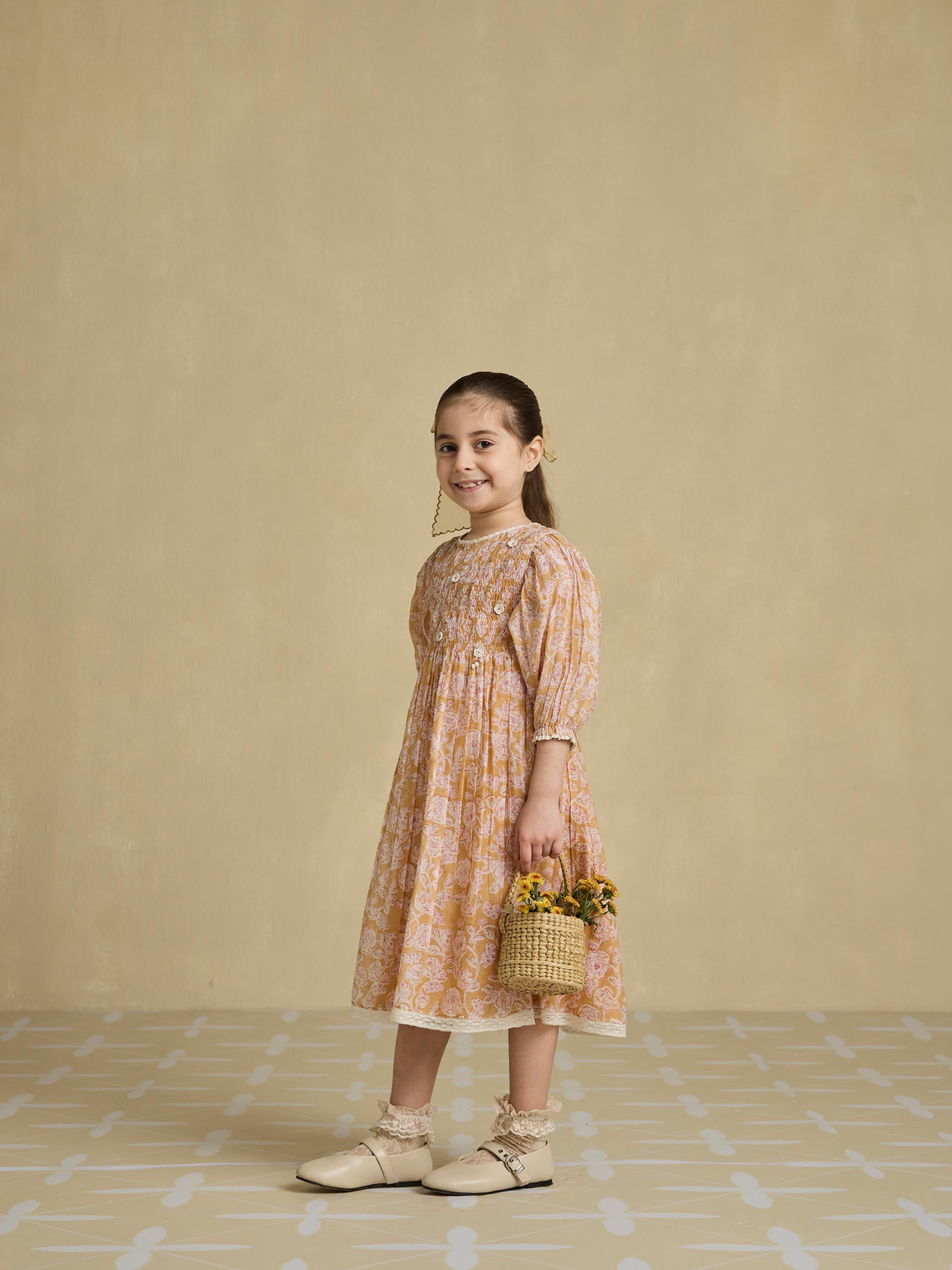 Little Marigold Smock Dress