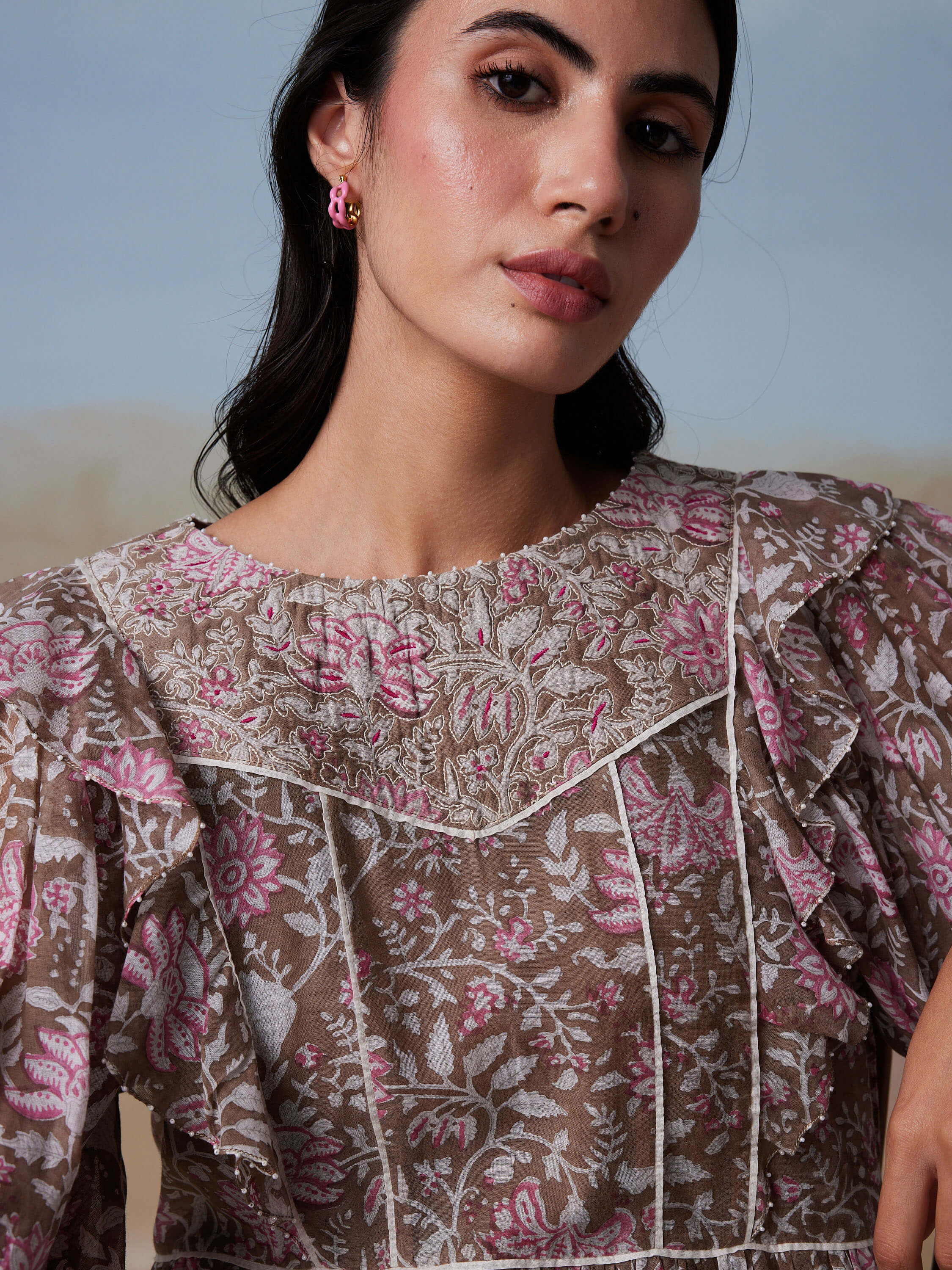 Aria Chintz Dress - Image 10