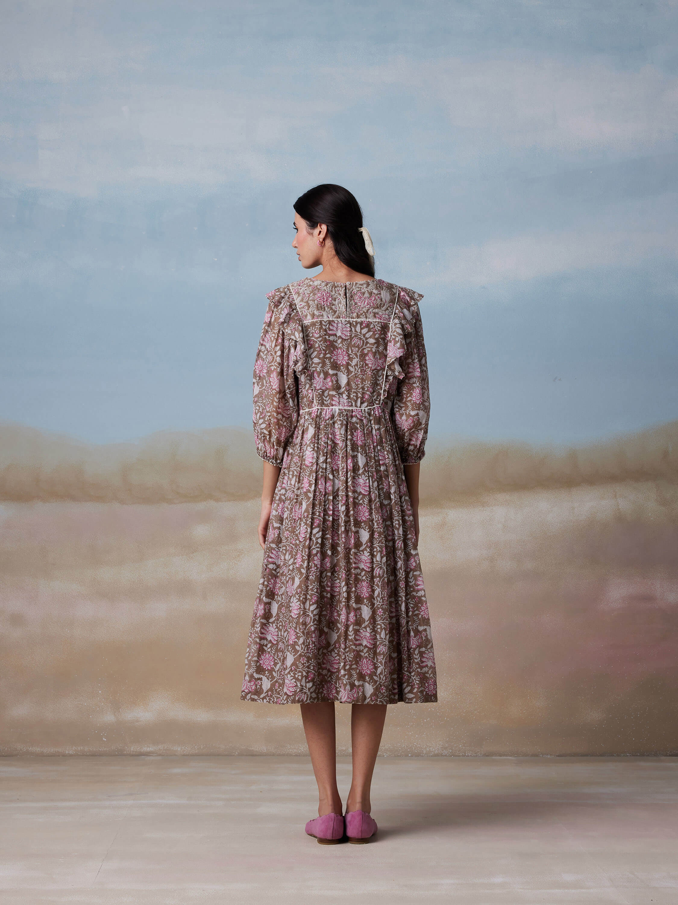 Aria Chintz Dress - Image 6