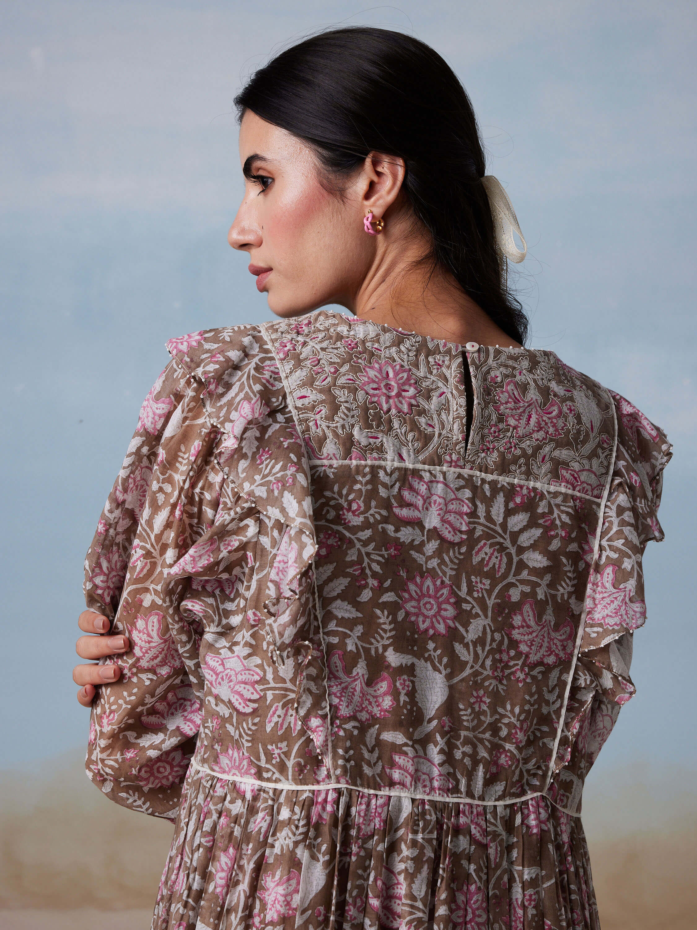 Aria Chintz Dress - Image 9