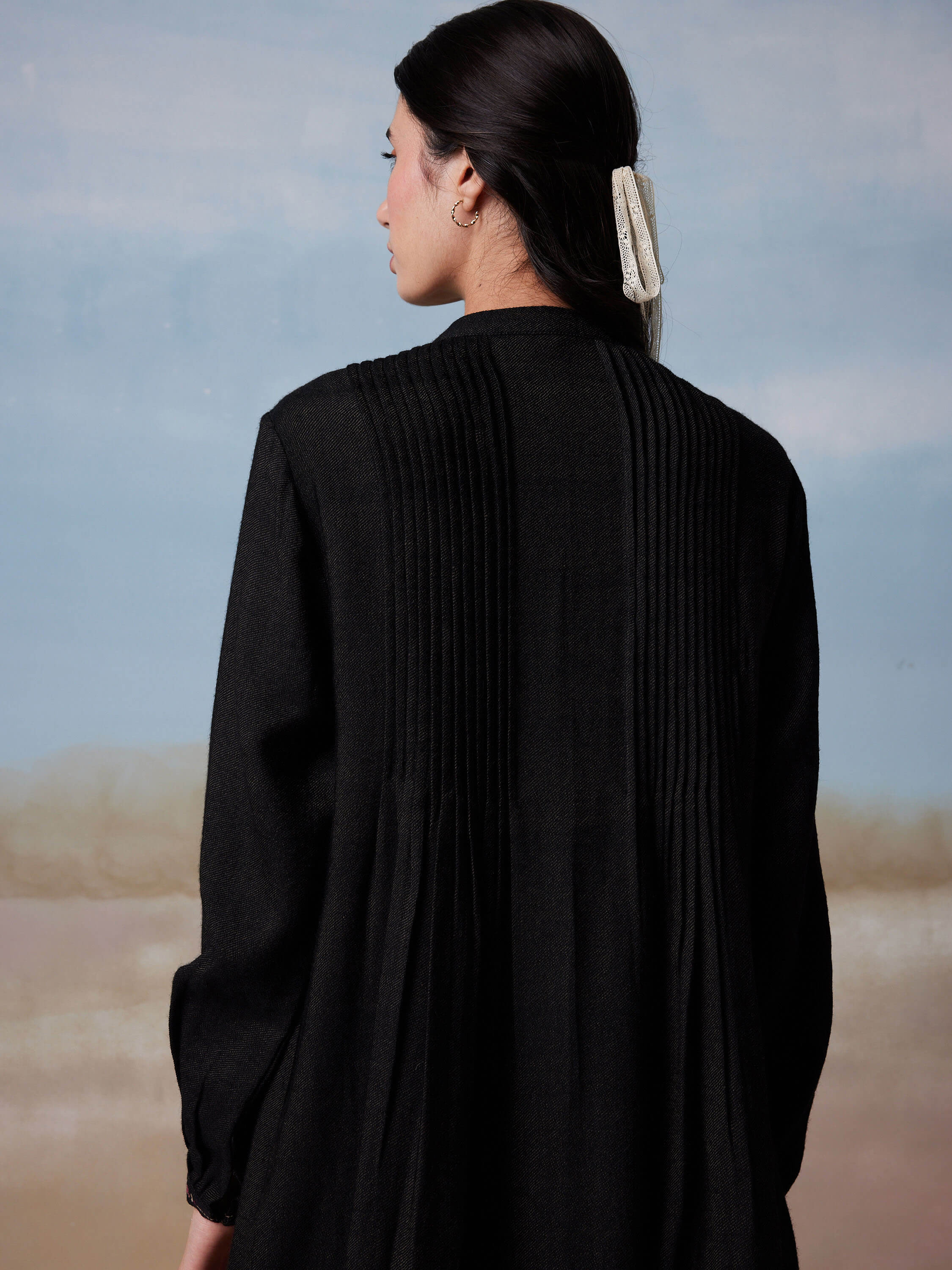 Baccara Merino Shirt Dress - Image 8