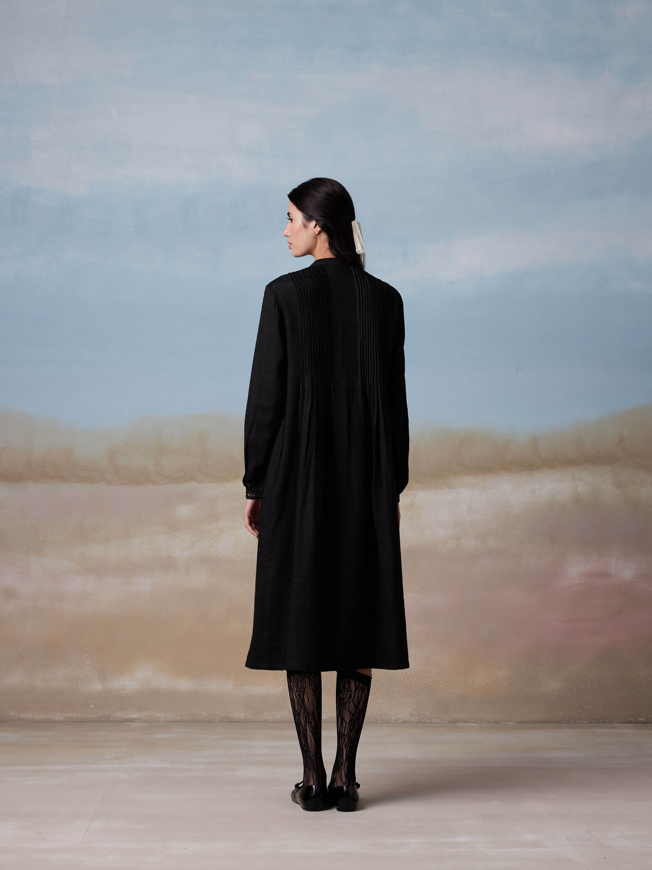 Baccara Merino Shirt Dress - Image 5