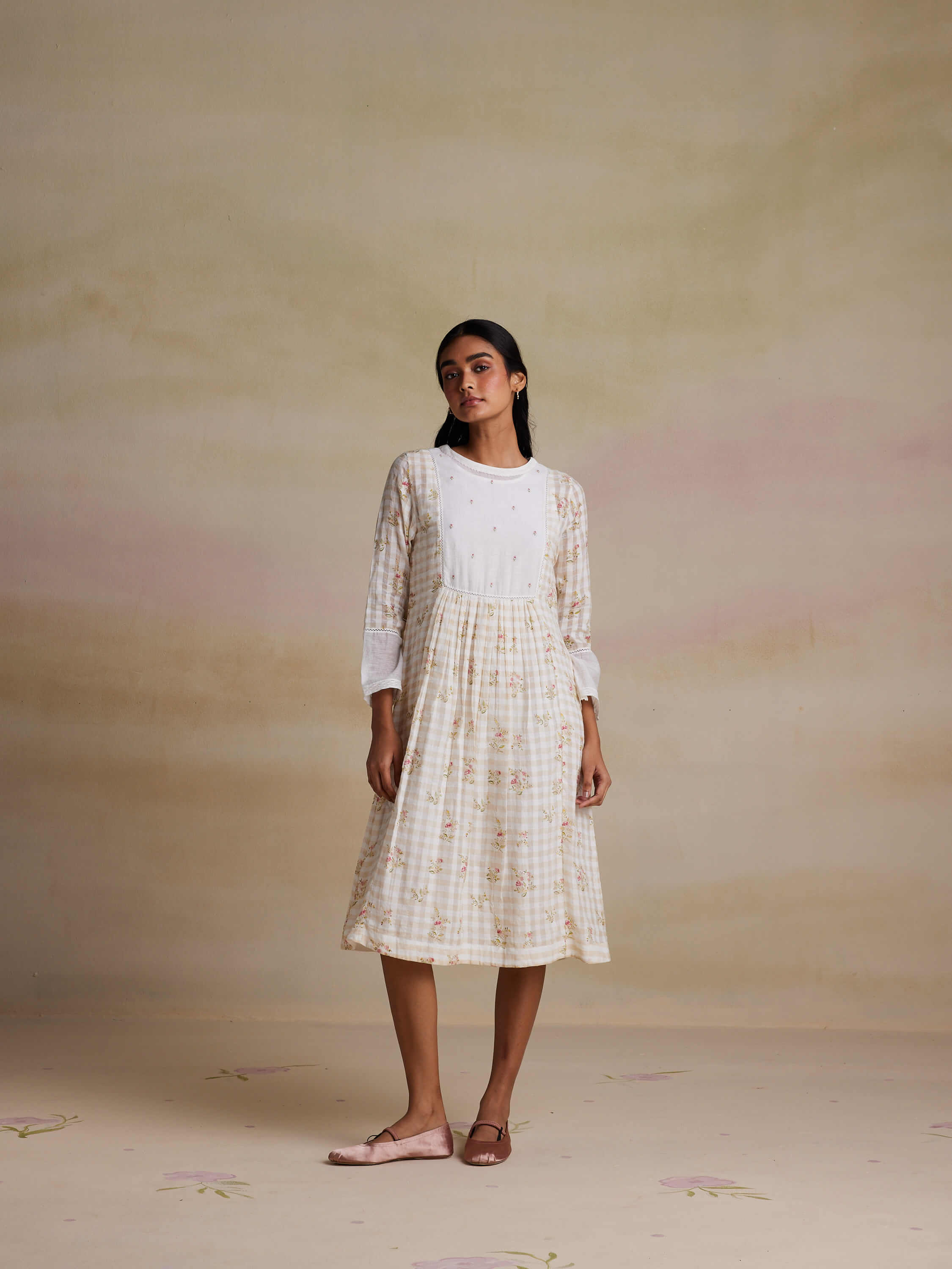 Cornsilk Midi Dress - Image 10