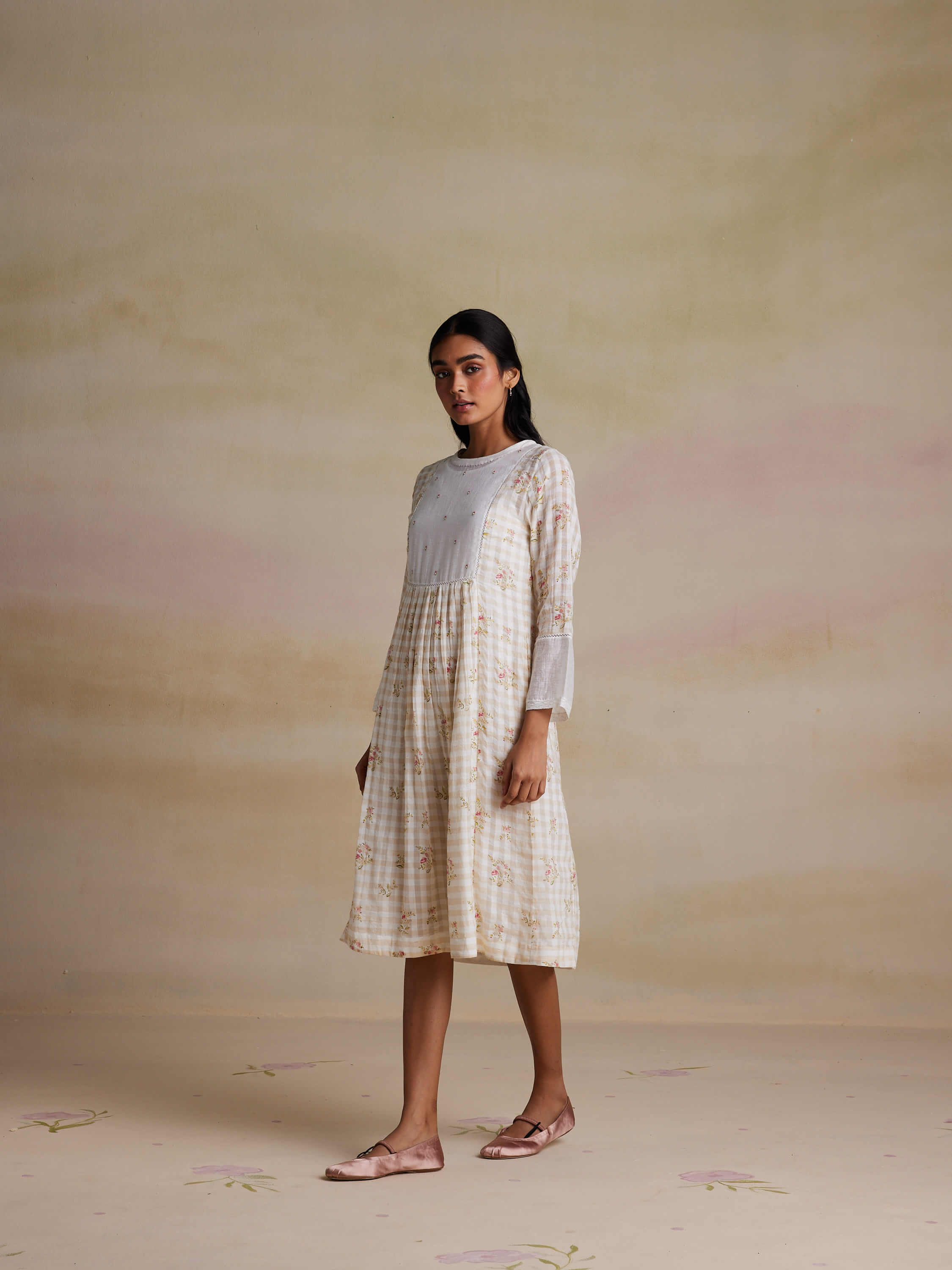 Cornsilk Midi Dress - Image 4
