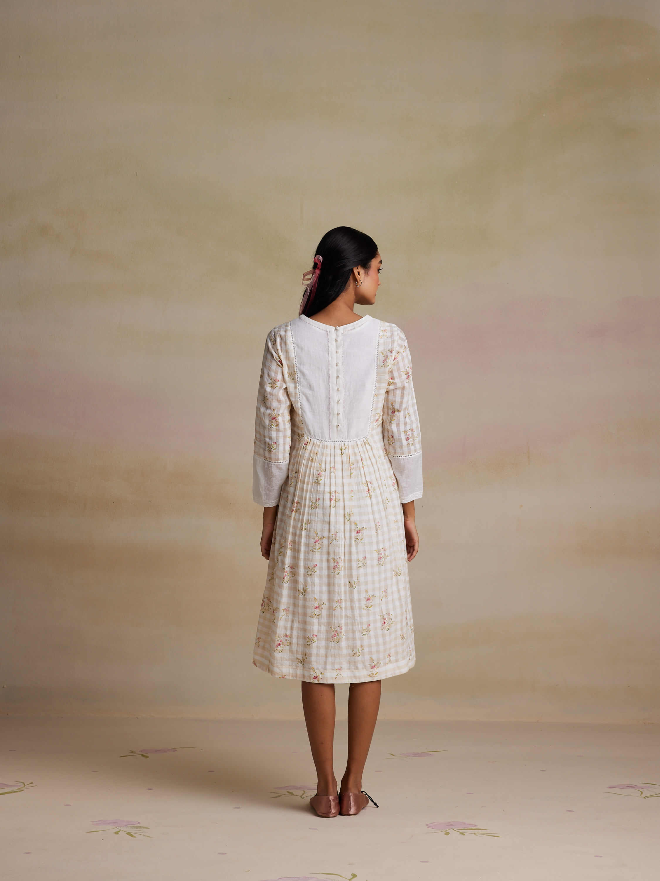 Cornsilk Midi Dress - Image 5