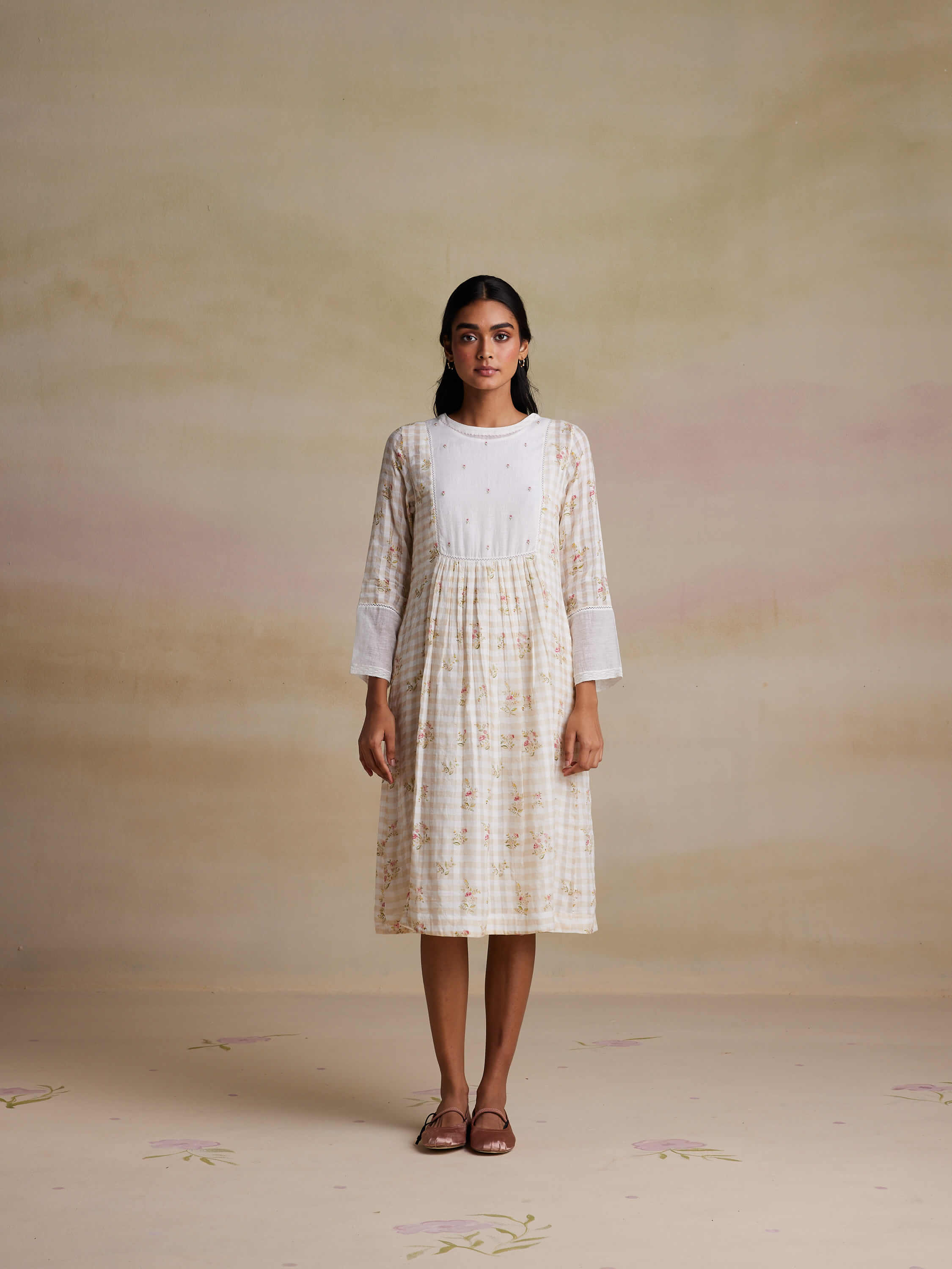 Cornsilk Midi Dress - Image 2