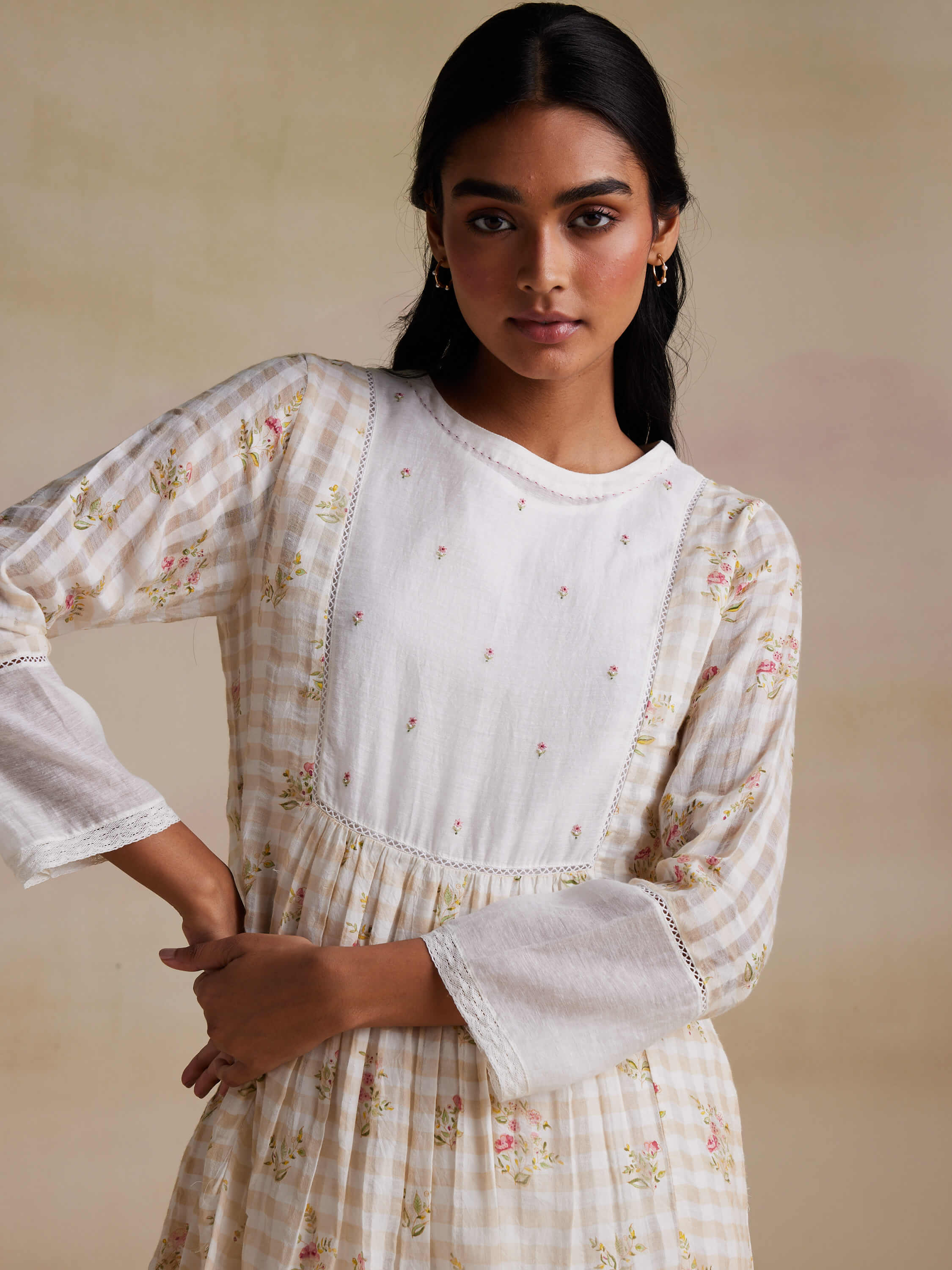 Cornsilk Midi Dress - Image 6