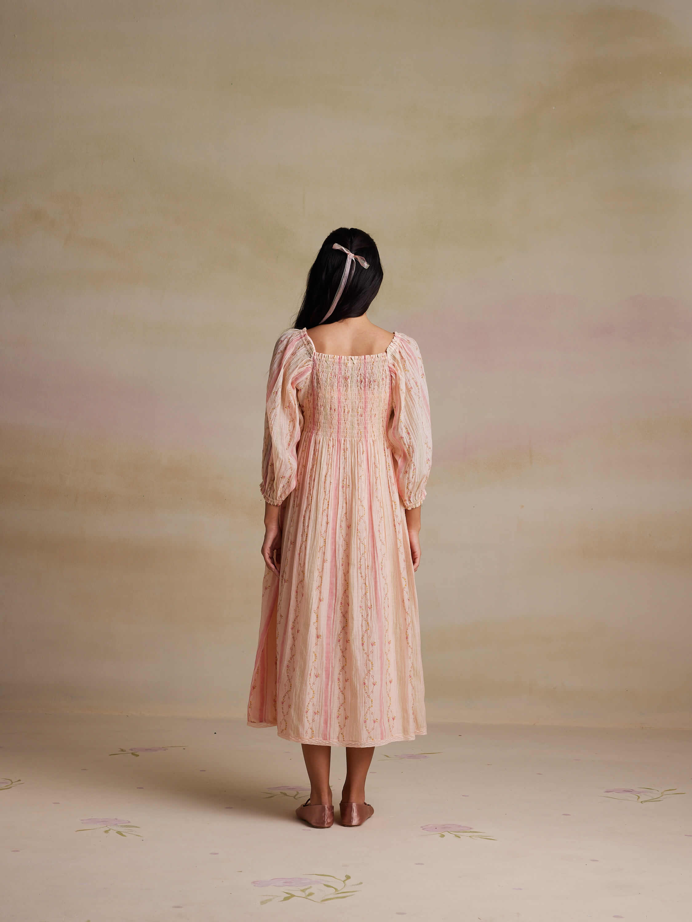 Donna Smock Dress - Image 3