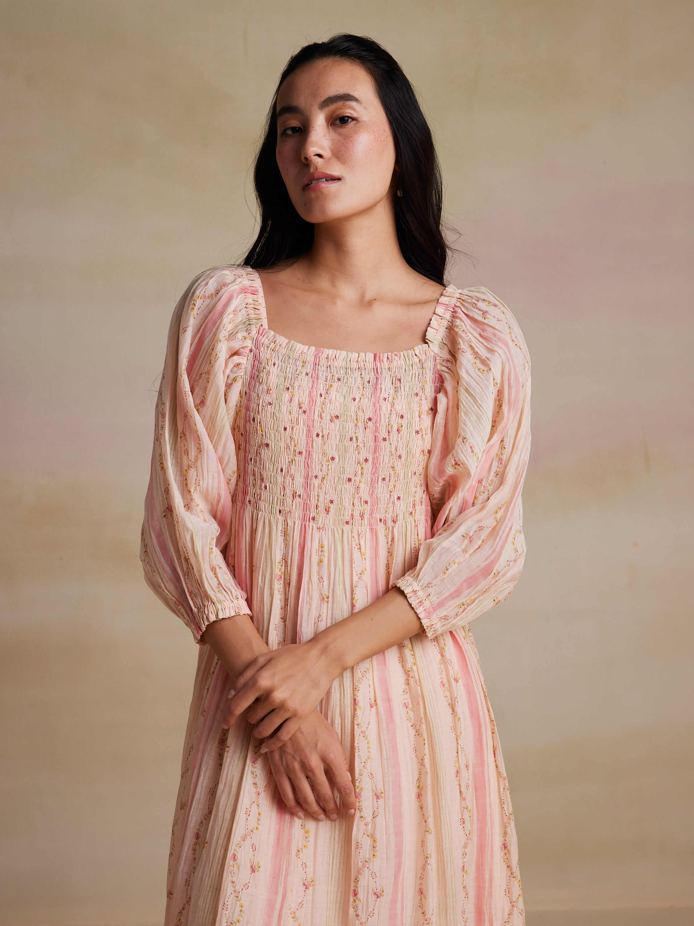 Donna Smock Dress - Image 4