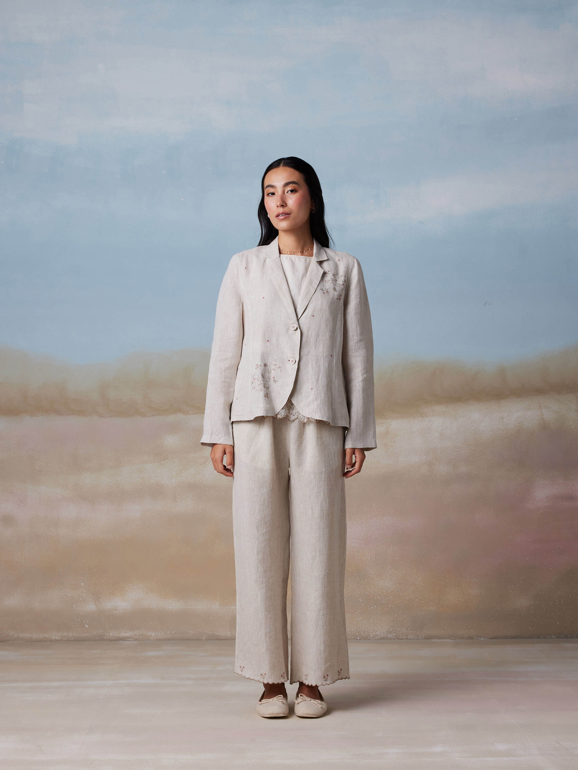 Serenity Linen Jacket - Image 2