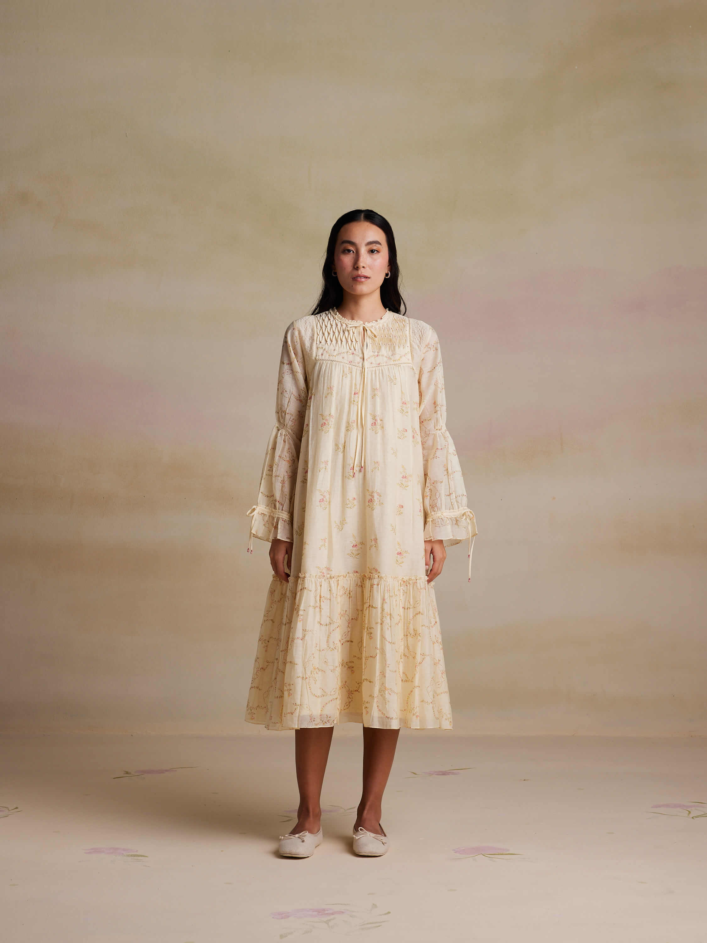 Symphony Tie Bow Dress - Image 2