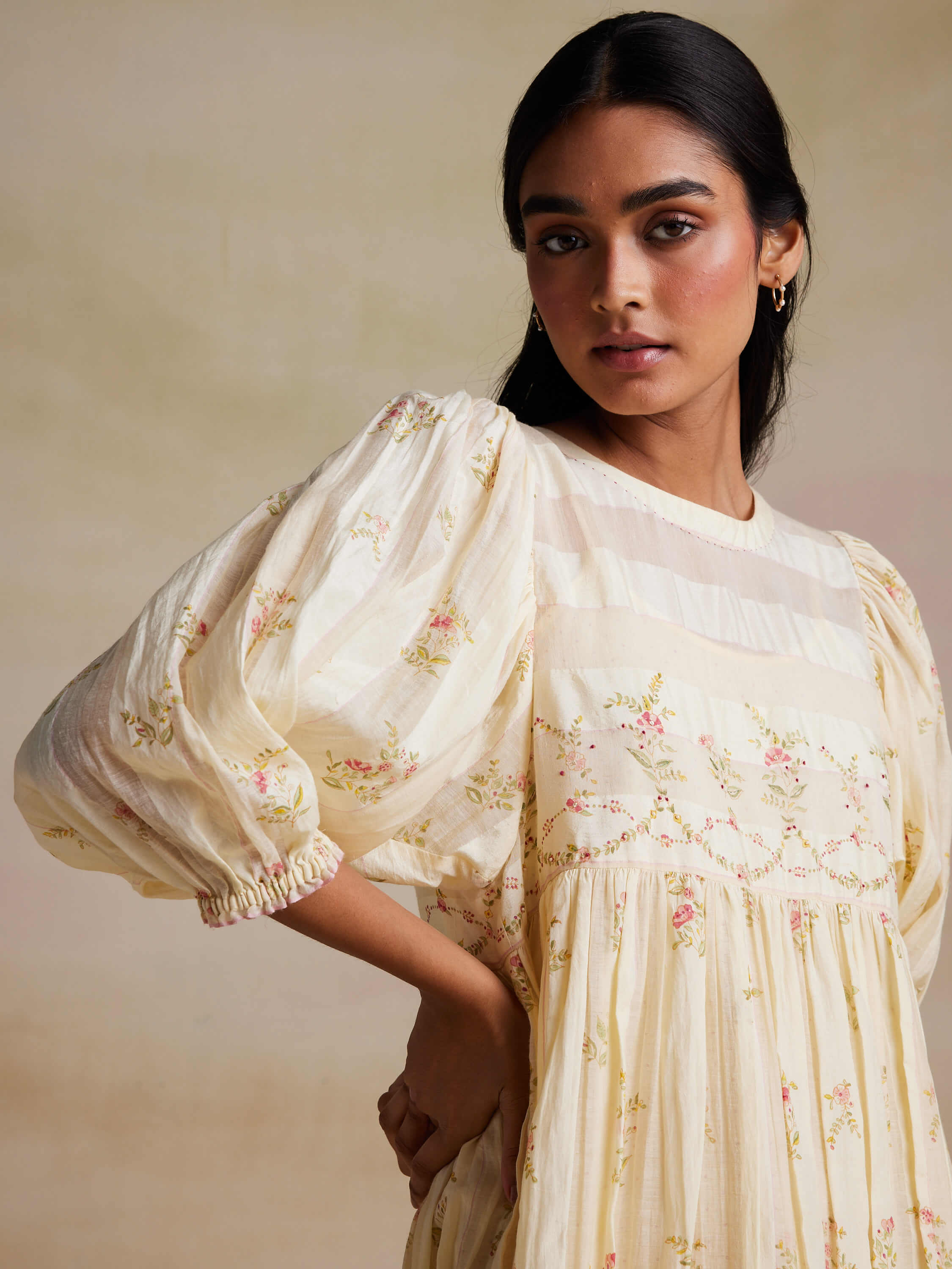 Painter’s Dream Silk Dress - Image 8