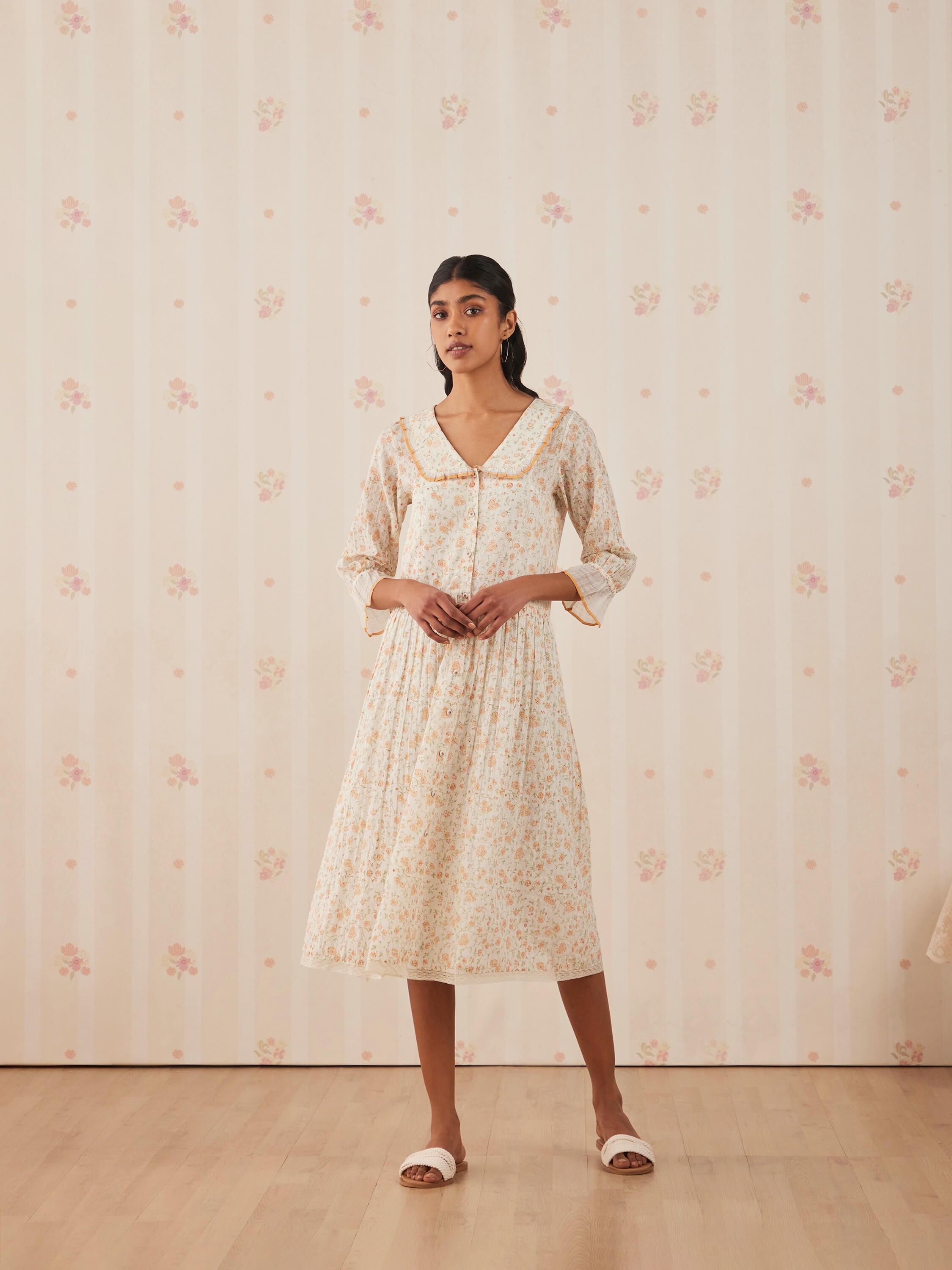 Old World Shirt Dress - Image 2