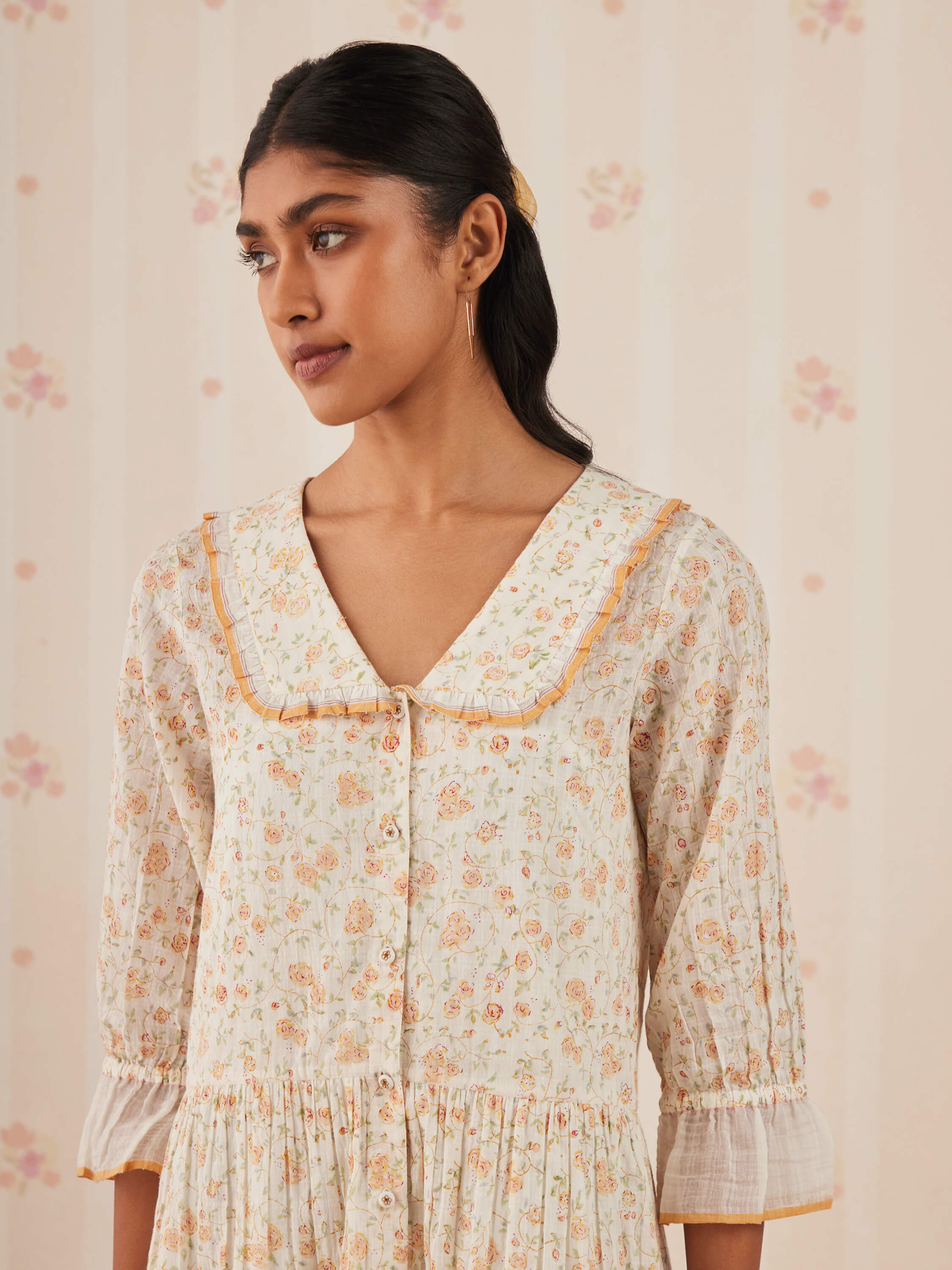 Old World Shirt Dress - Image 6