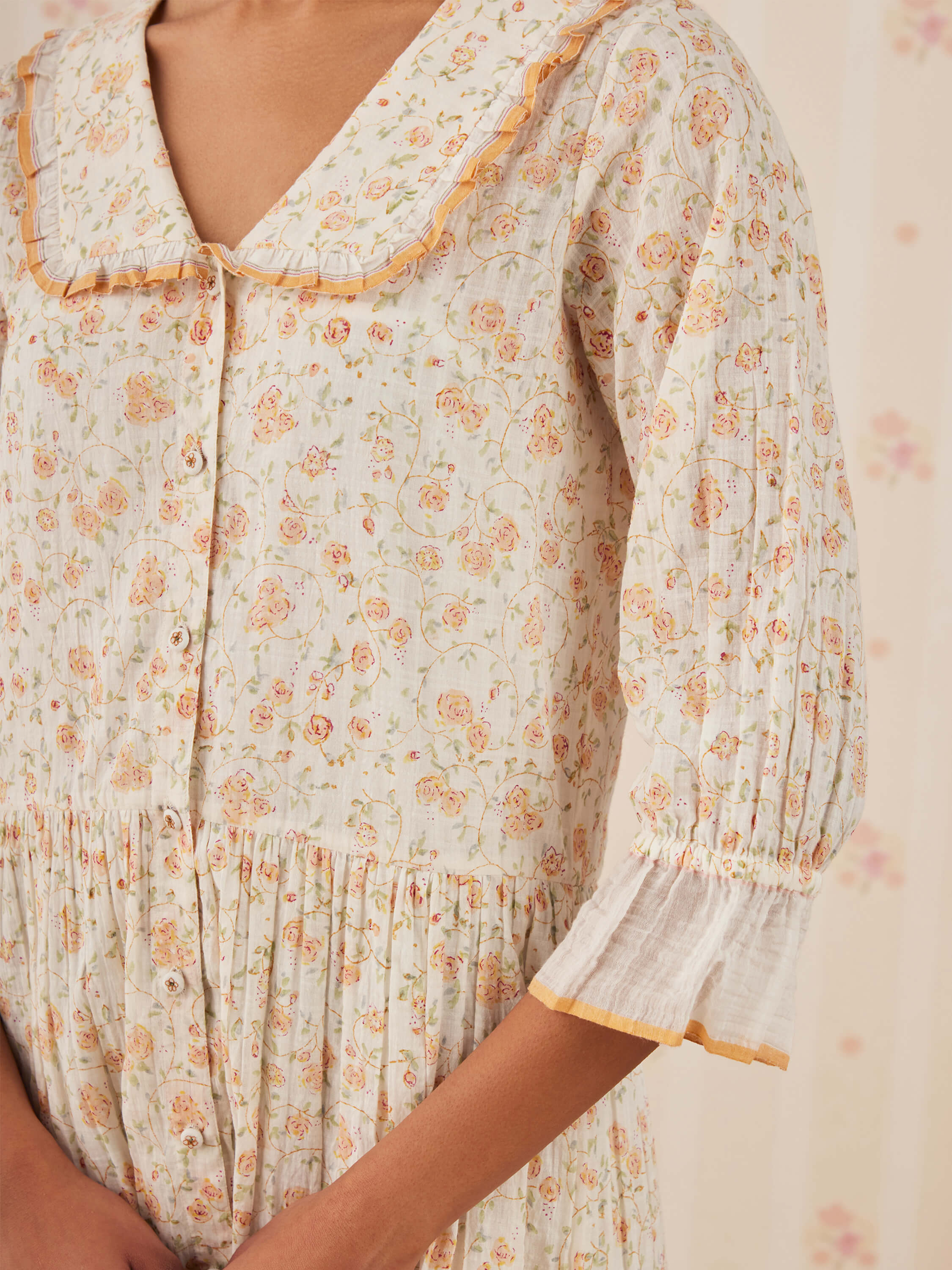 Old World Shirt Dress - Image 7