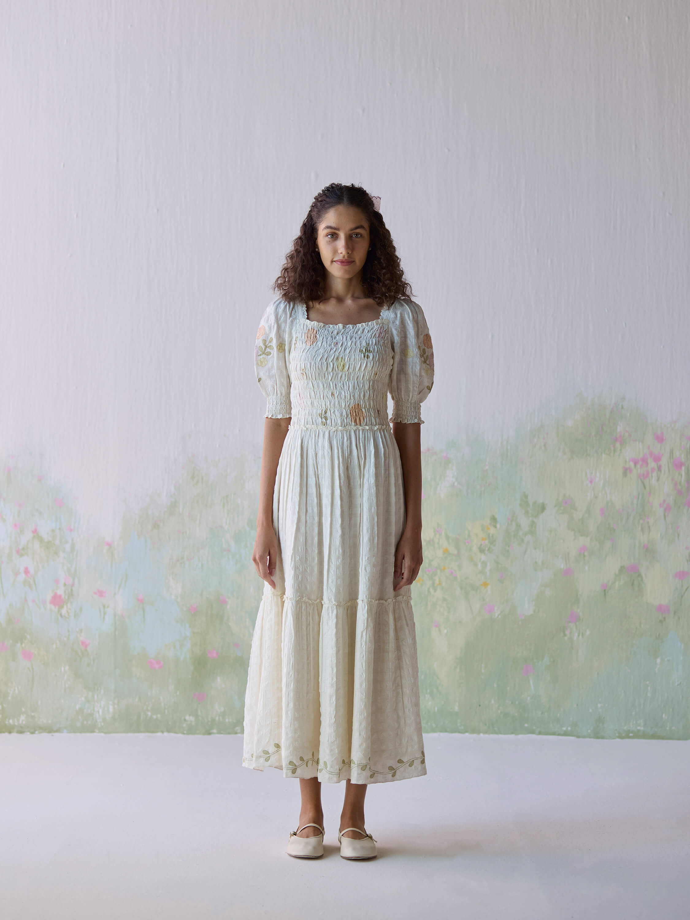 Leisurely Days Smock Dress - Image 3