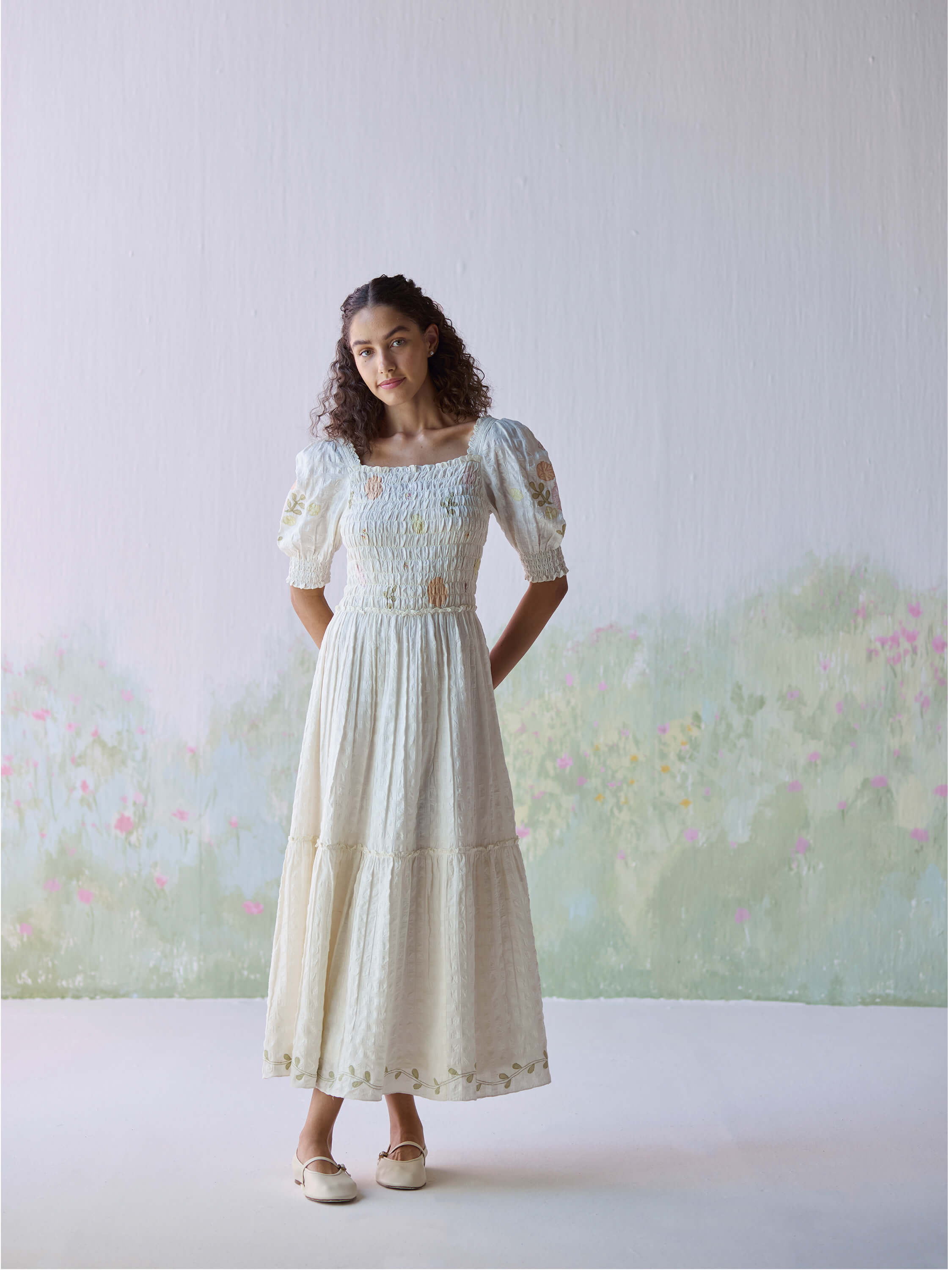 Leisurely Days Smock Dress - Image 9
