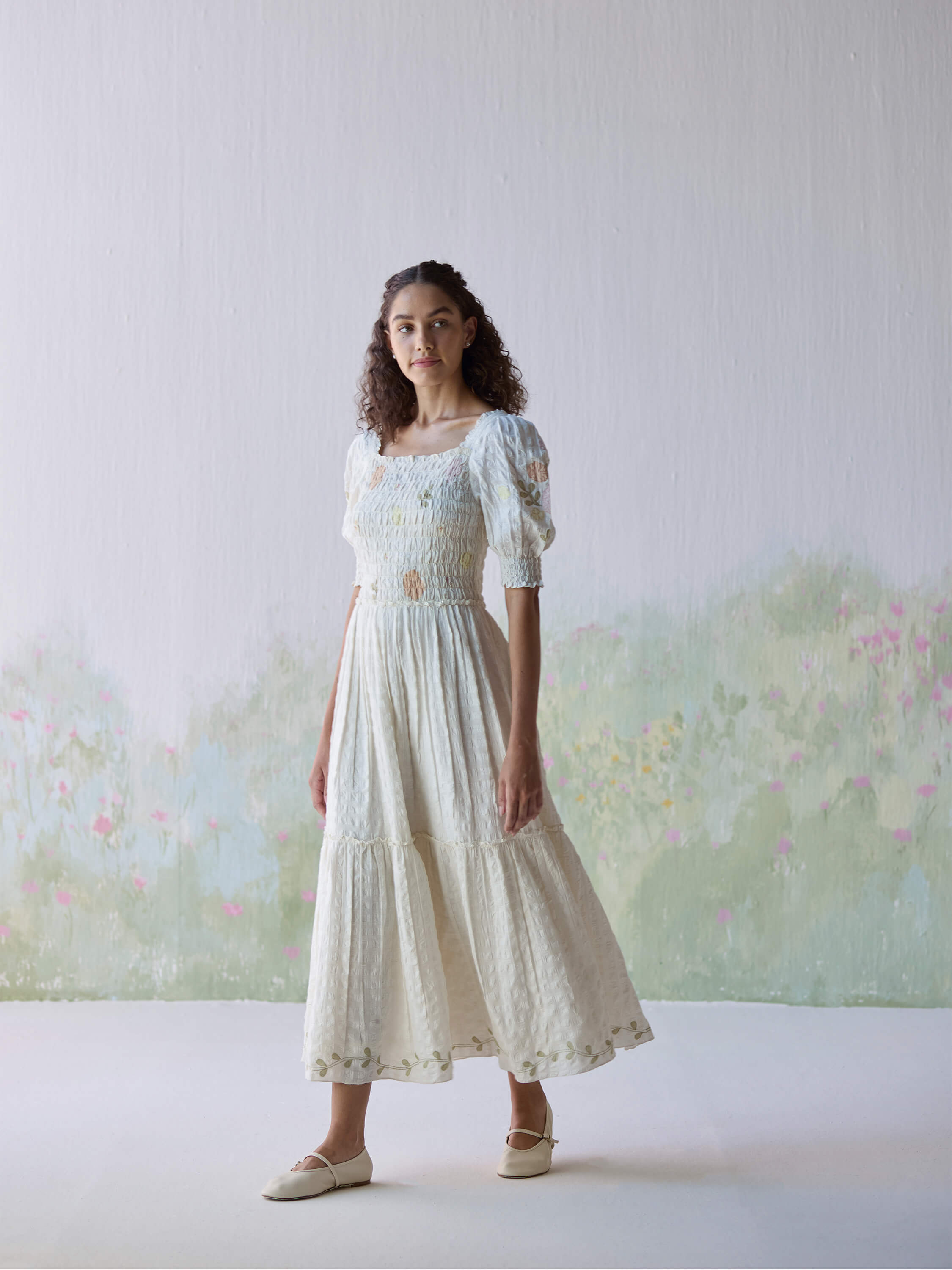 Leisurely Days Smock Dress - Image 4