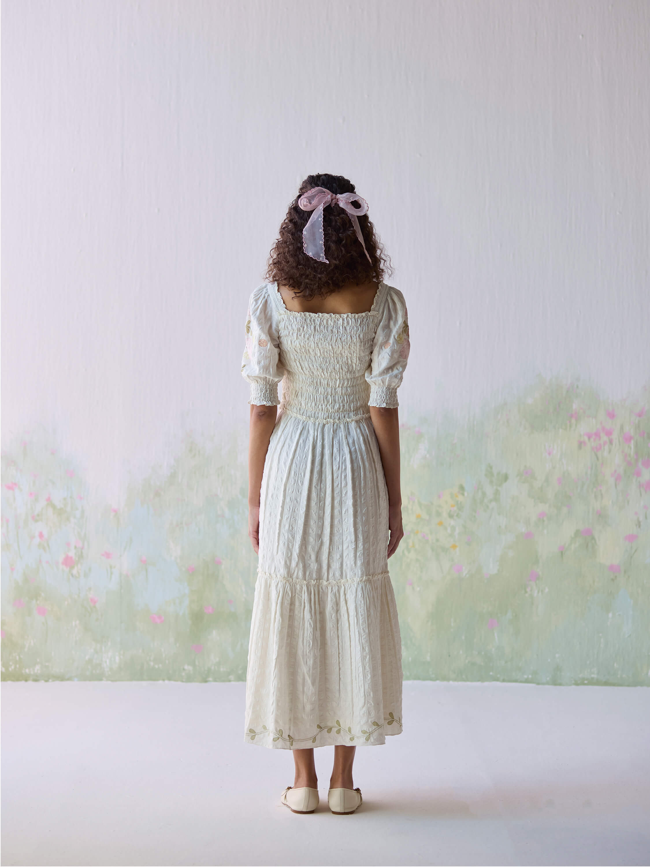Leisurely Days Smock Dress - Image 5