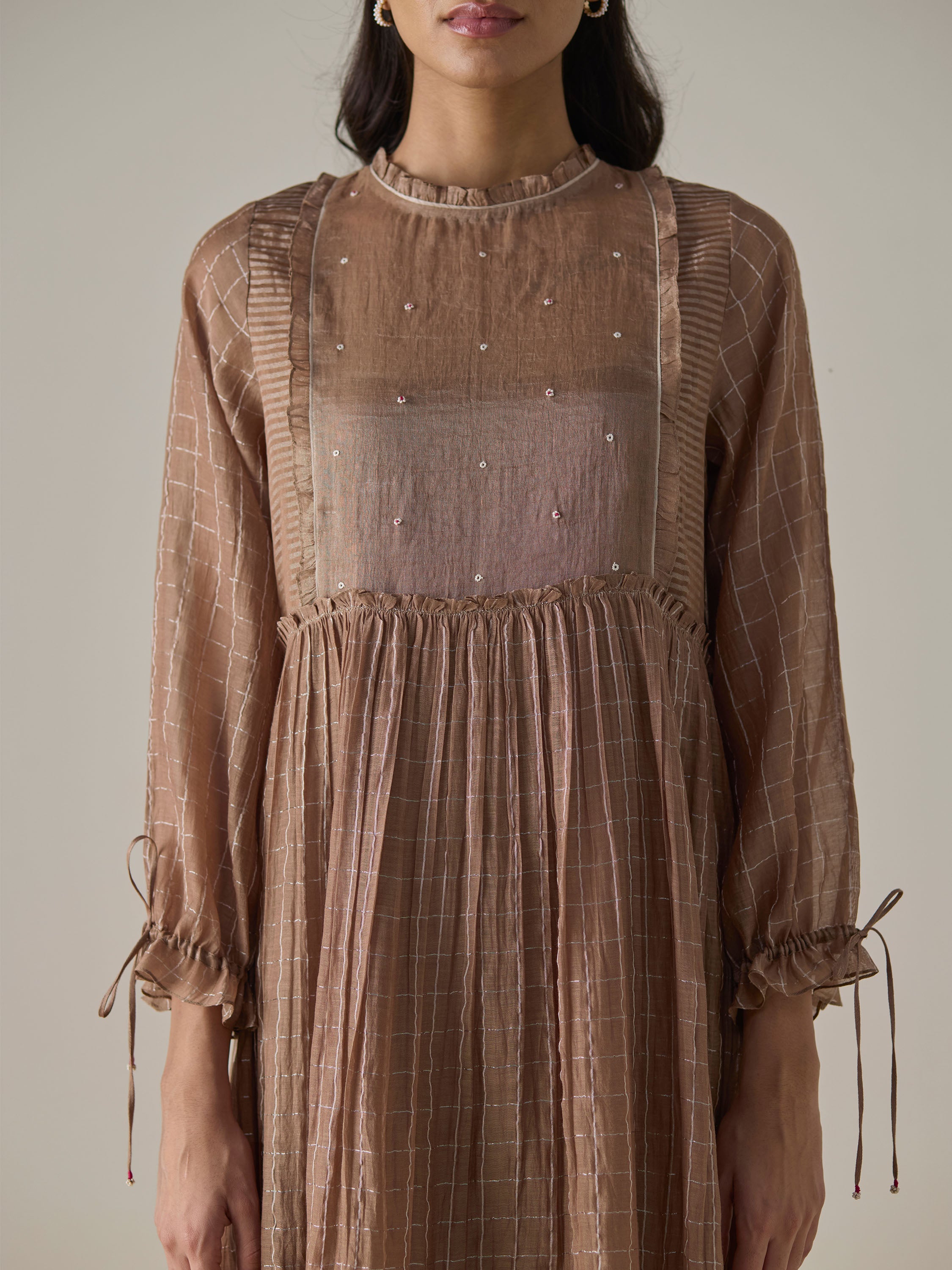 Forest Glow Midi Dress