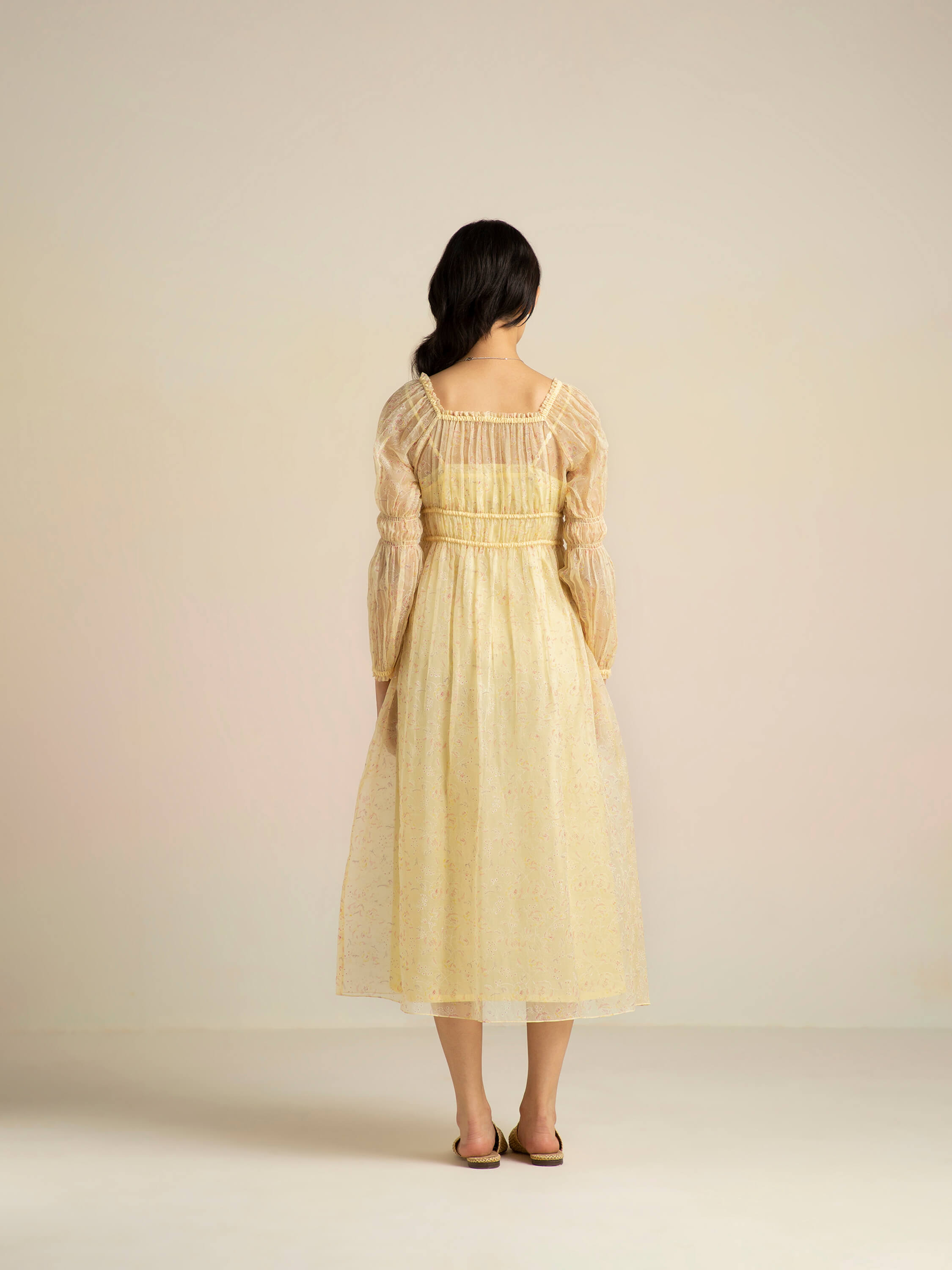 Almond Blossom Organza Dress - Image 6