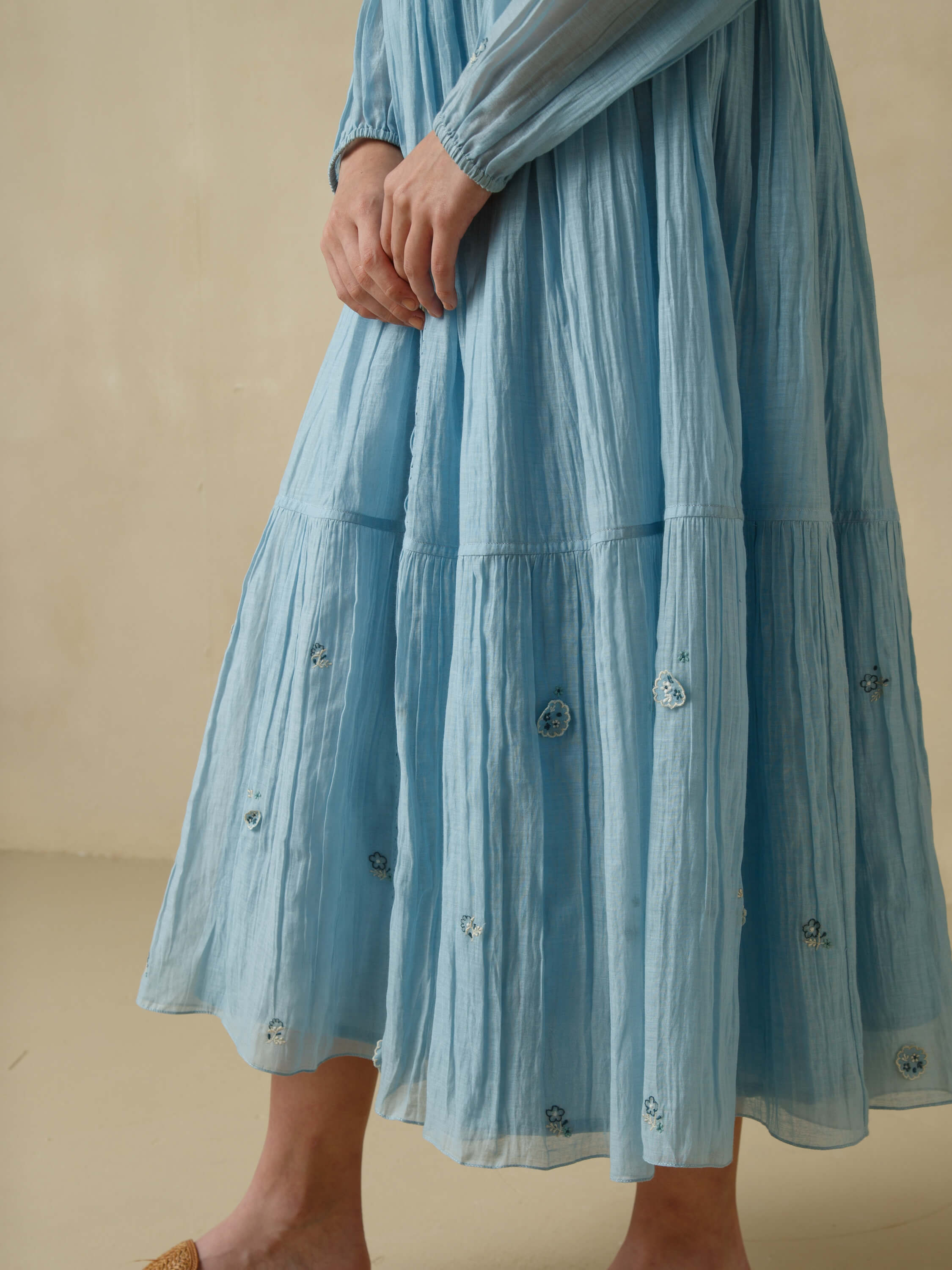 Blue Planet Tier Maxi Dress - Image 7