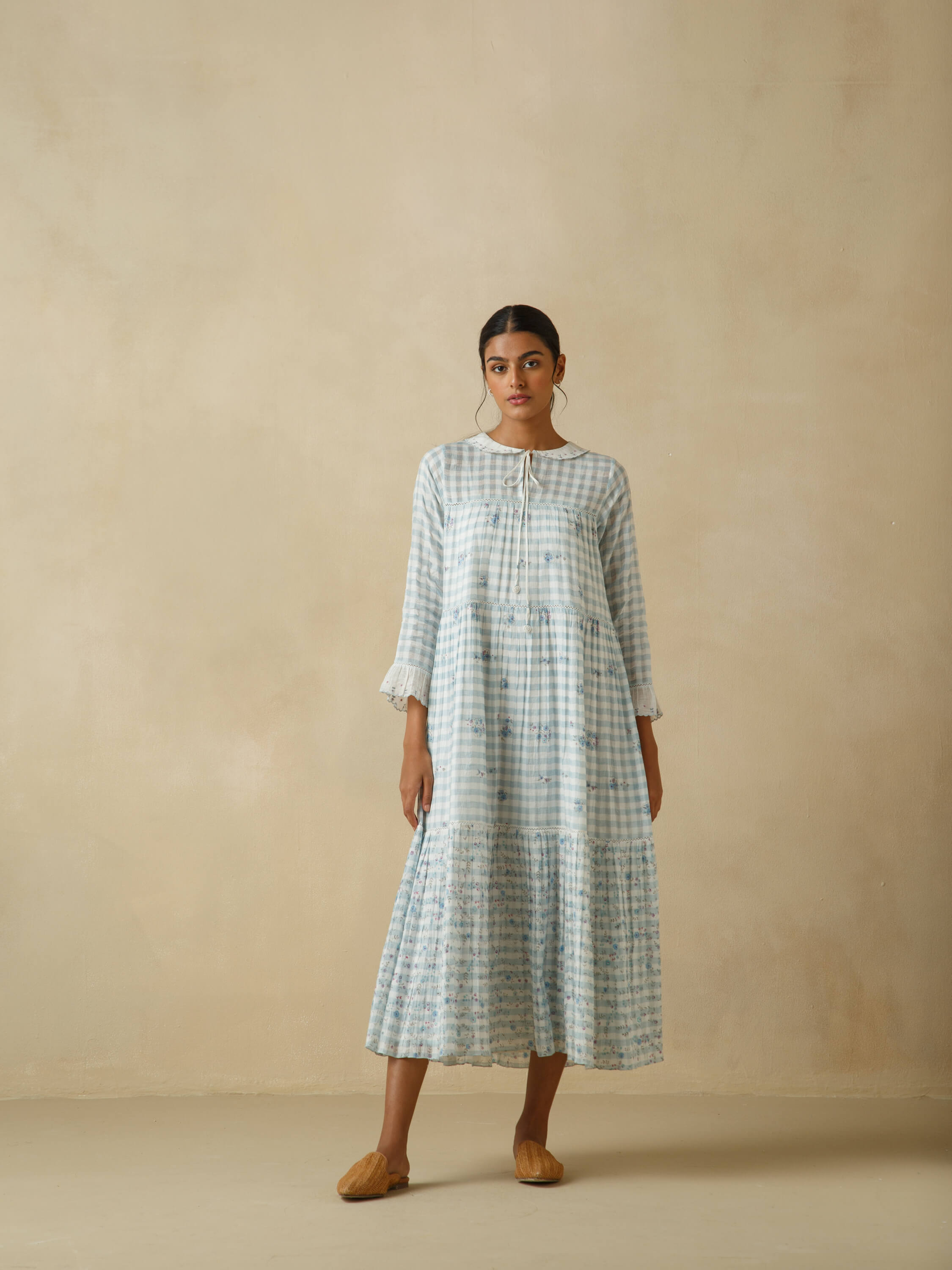 Blue Umbrella Maxi Dress - Image 3