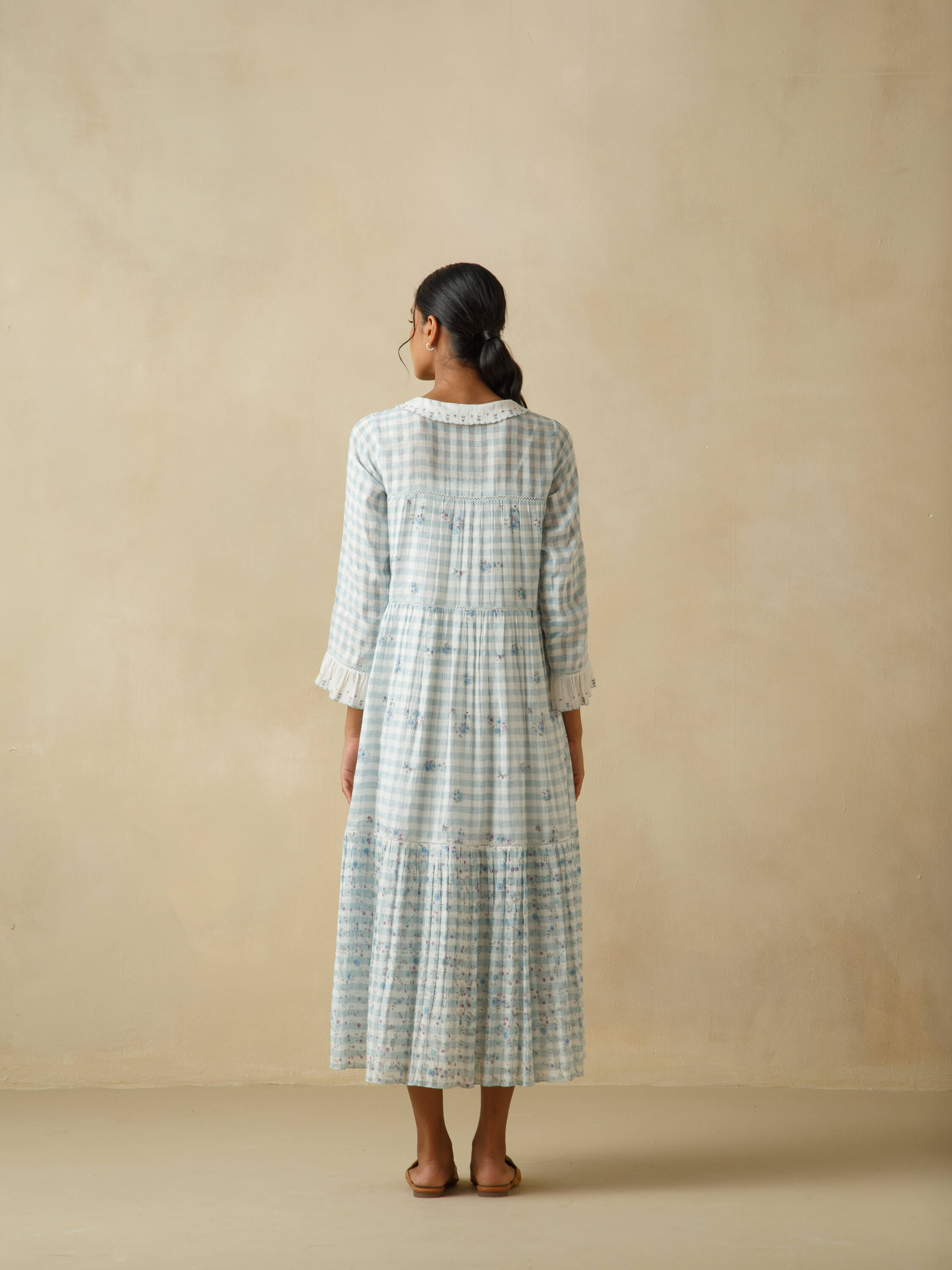 Blue Umbrella Maxi Dress - Image 6