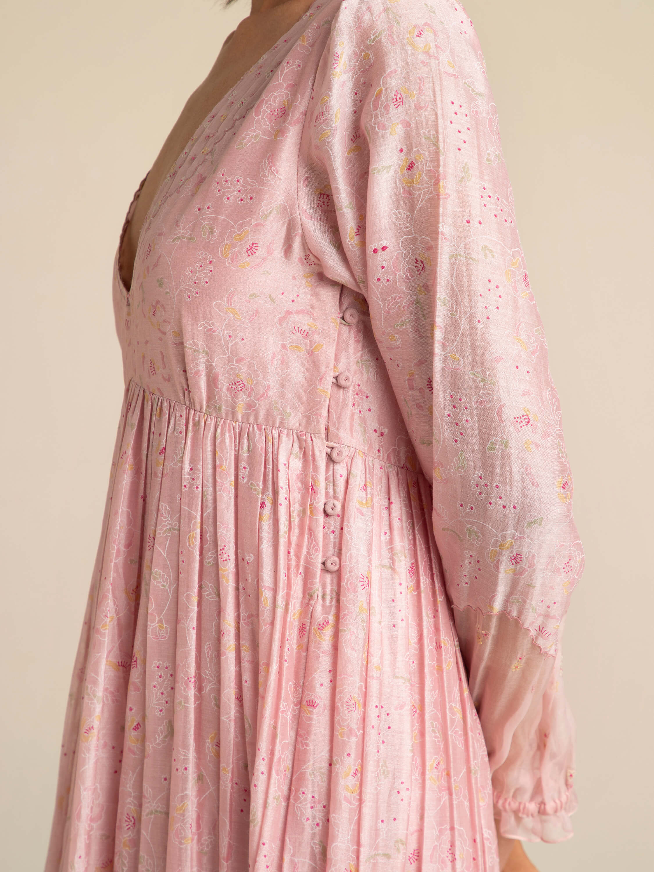Crystal Pink Maxi Dress - Image 10