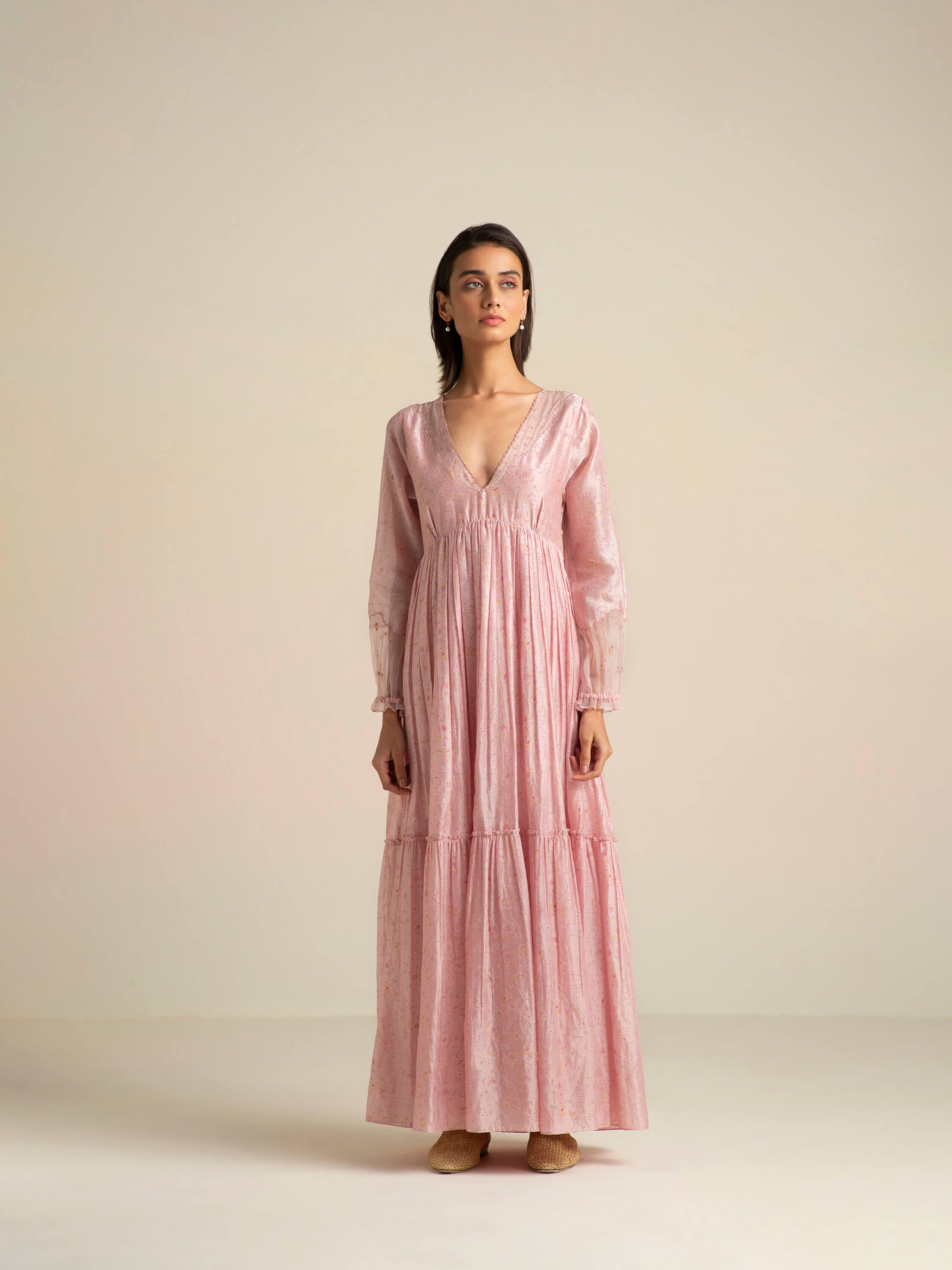 Crystal Pink Maxi Dress - Image 3