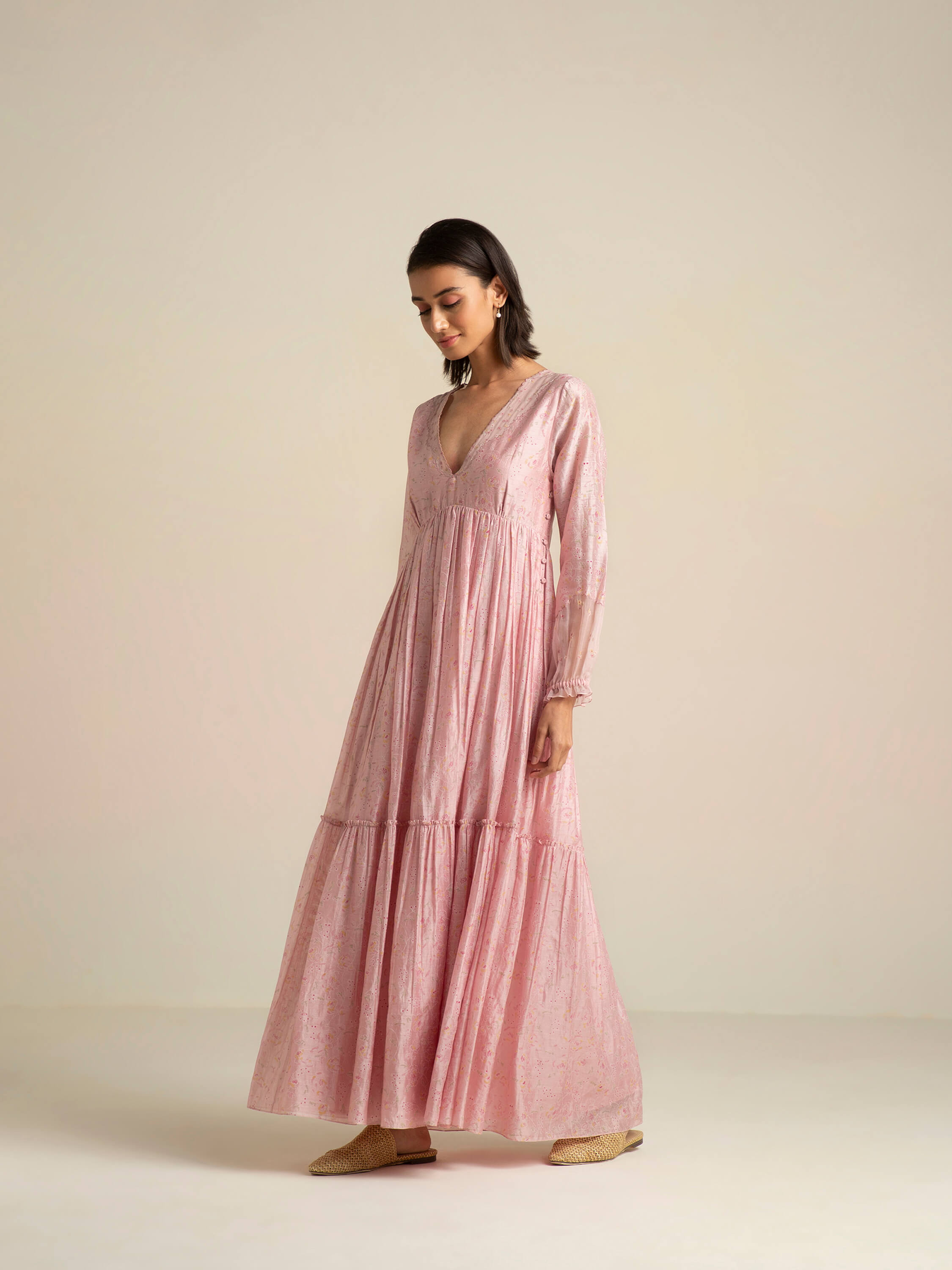 Crystal Pink Maxi Dress - Image 7