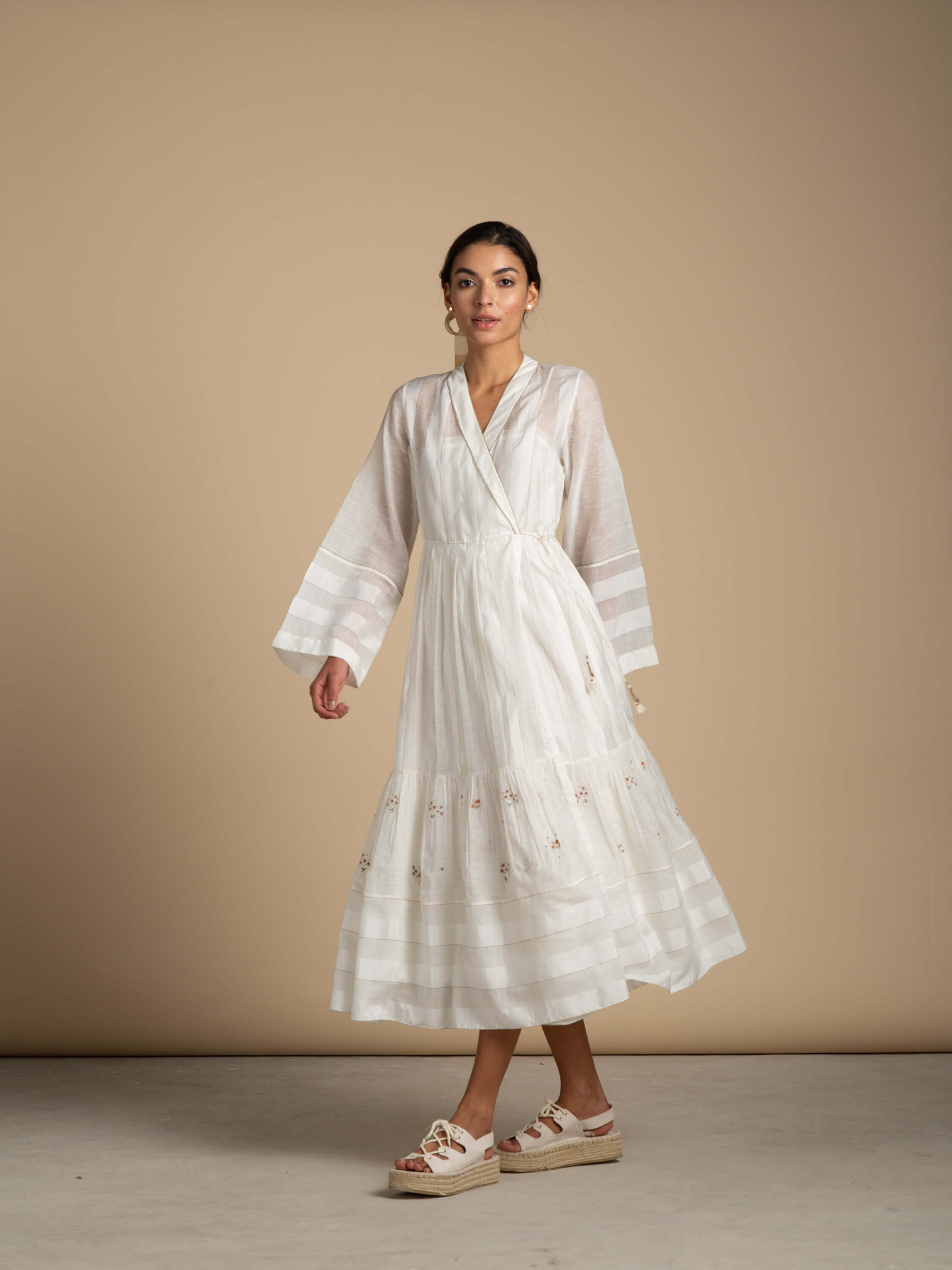 Heirloom Wrap Dress - BunaStudio