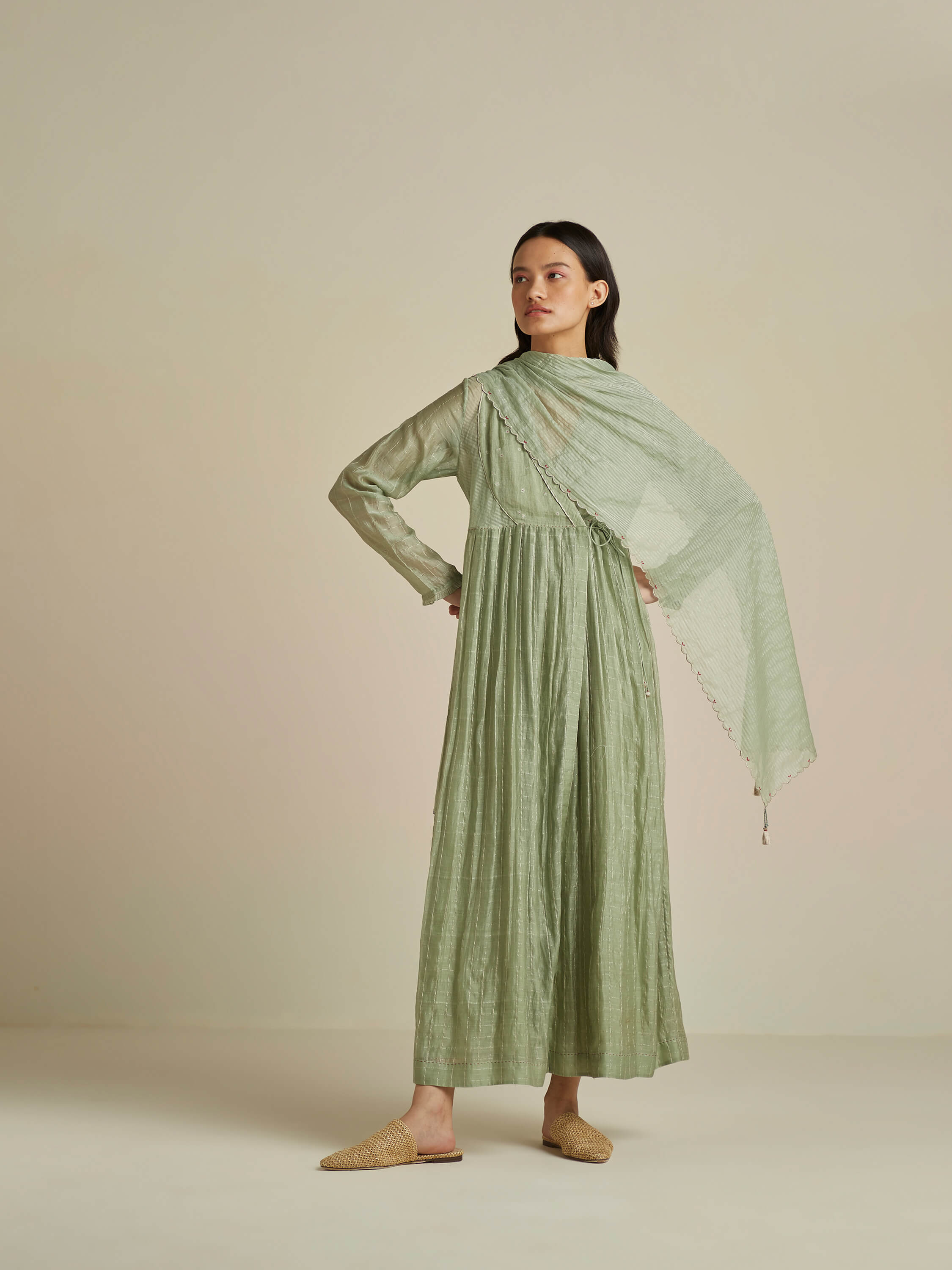 Lily Pods Scarf - BunaStudio