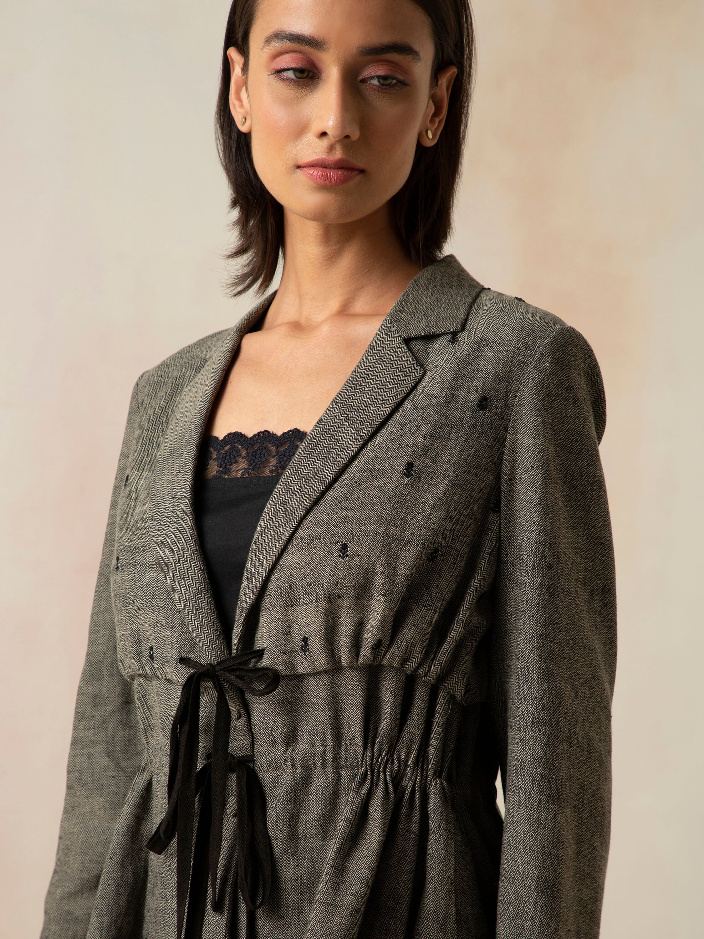 Old Stories Short Trench Coat - BunaStudio