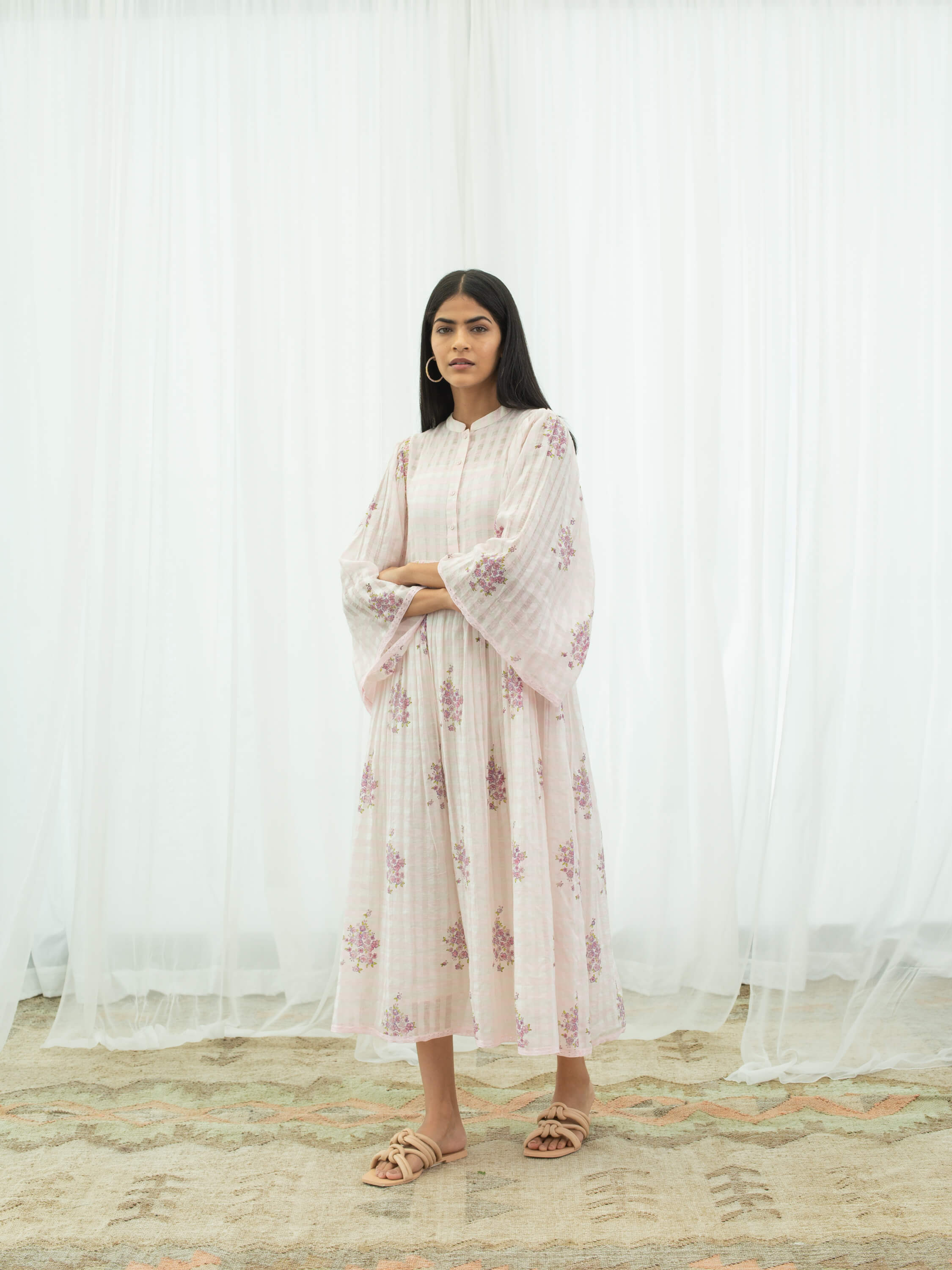 Raspberry Vine Dress - BunaStudio