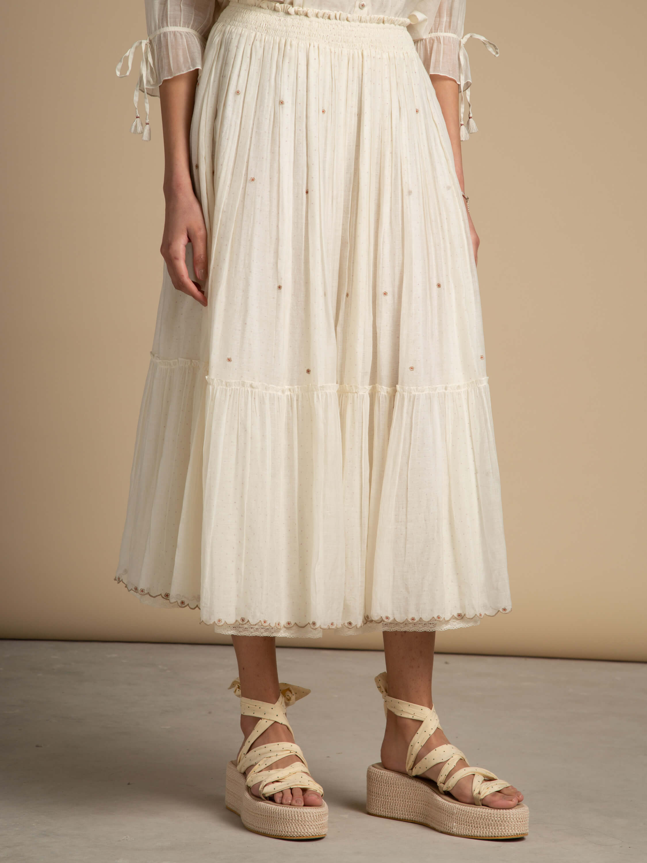 Vintage Whispers Skirt - BunaStudio