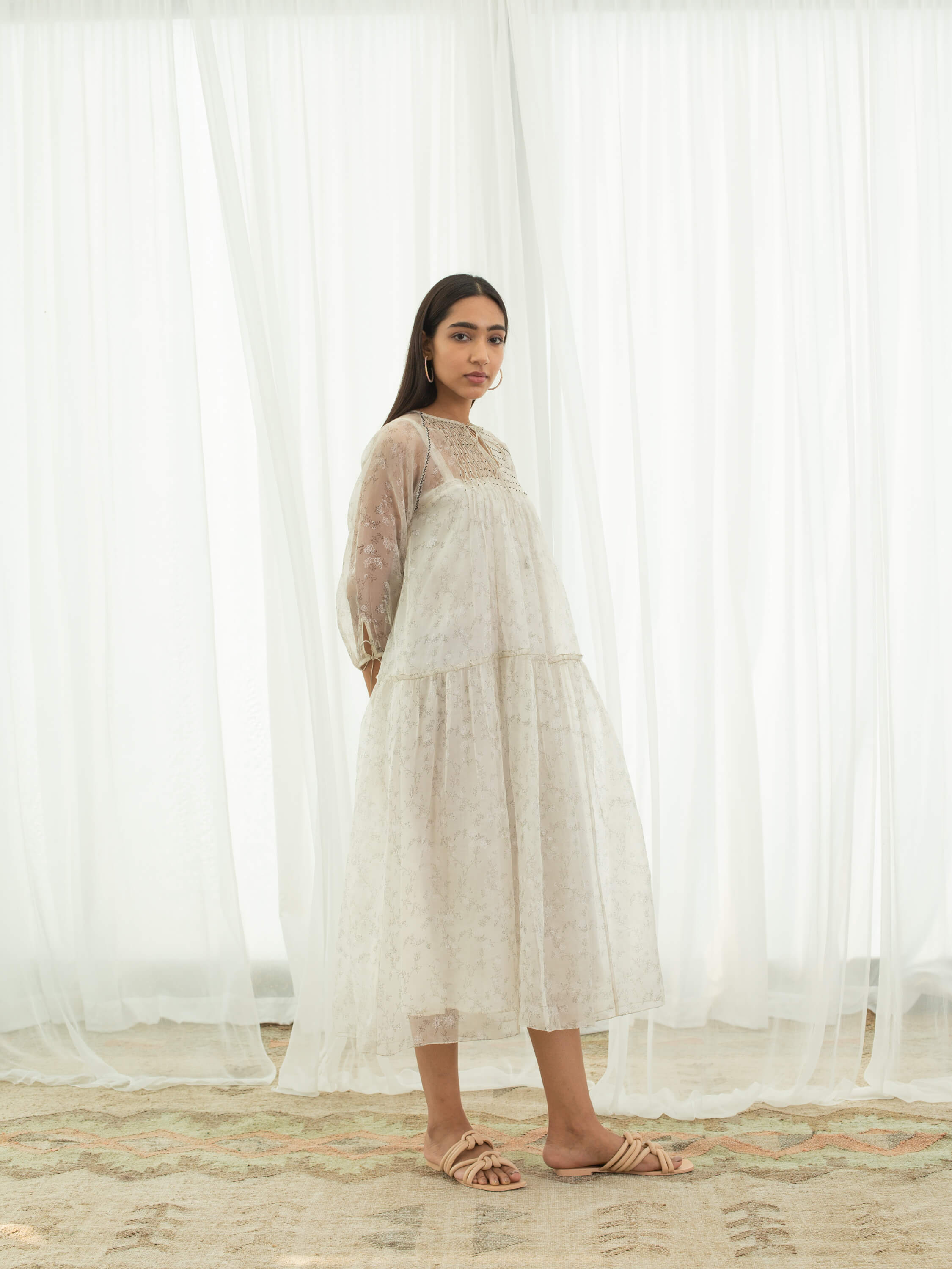 Whirling Tier Dress - BunaStudio